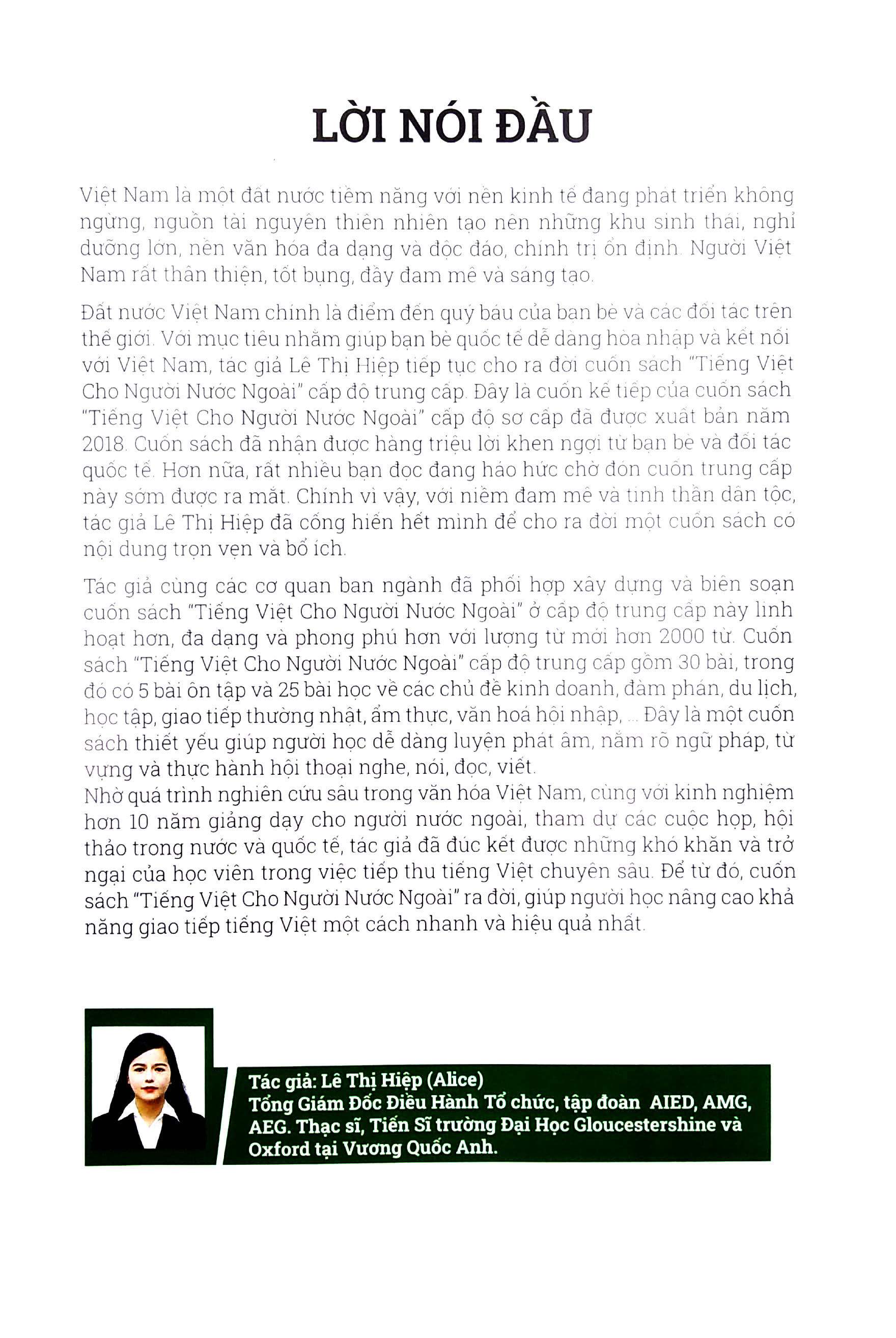 Tiếng Việt Cho Người Nước Ngoài - Vietnamese For Foreigners (Chương Trình Trung Cấp) (Kèm CD) PDF đọc ebook online, epub online, nghe sách nói audio miễn phí.