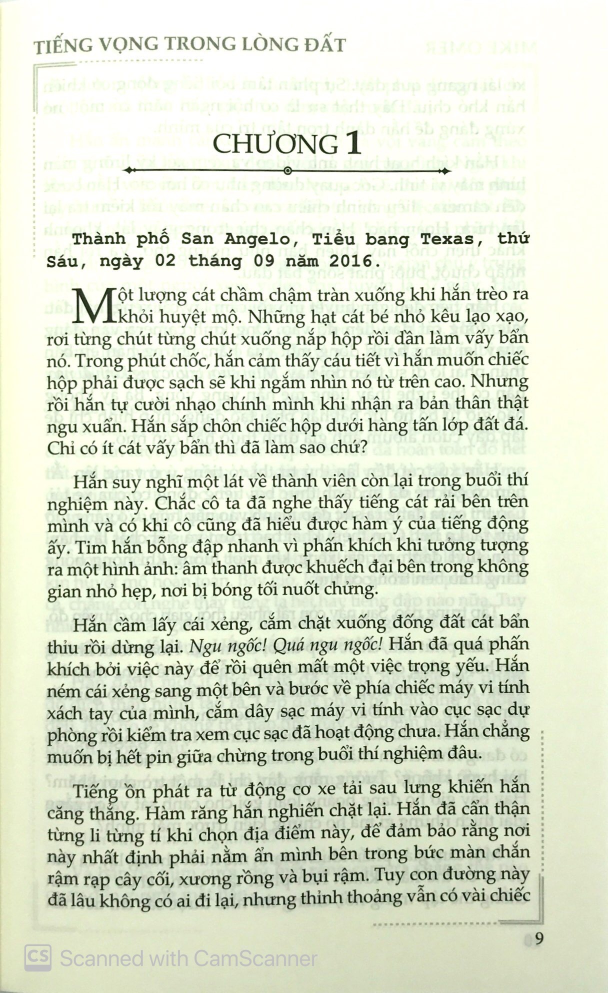 Tiếng Vọng Trong Lòng Đất PDF đọc ebook online, epub online, nghe sách nói audio miễn phí.