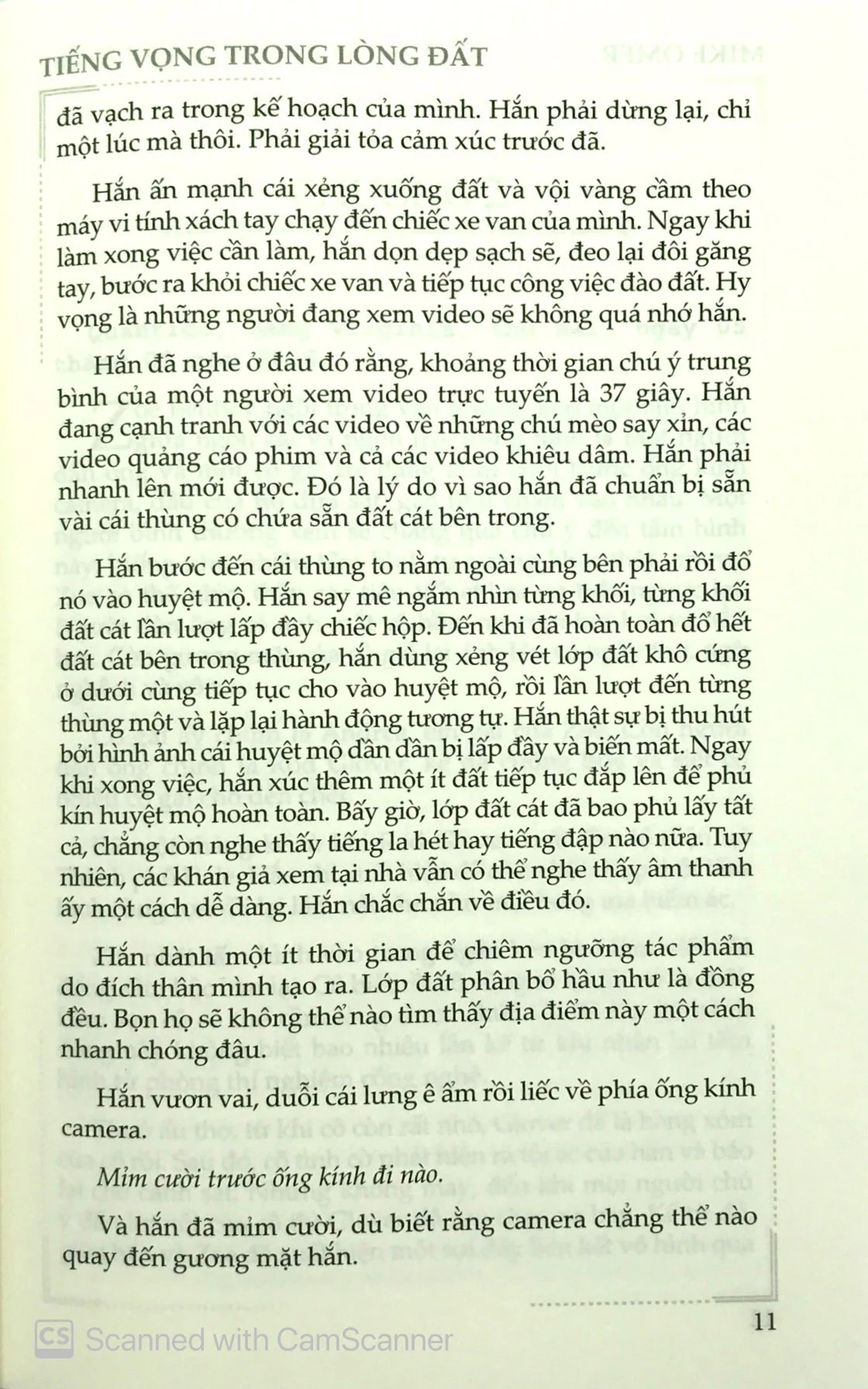 Tiếng Vọng Trong Lòng Đất PDF đọc ebook online, epub online, nghe sách nói audio miễn phí.