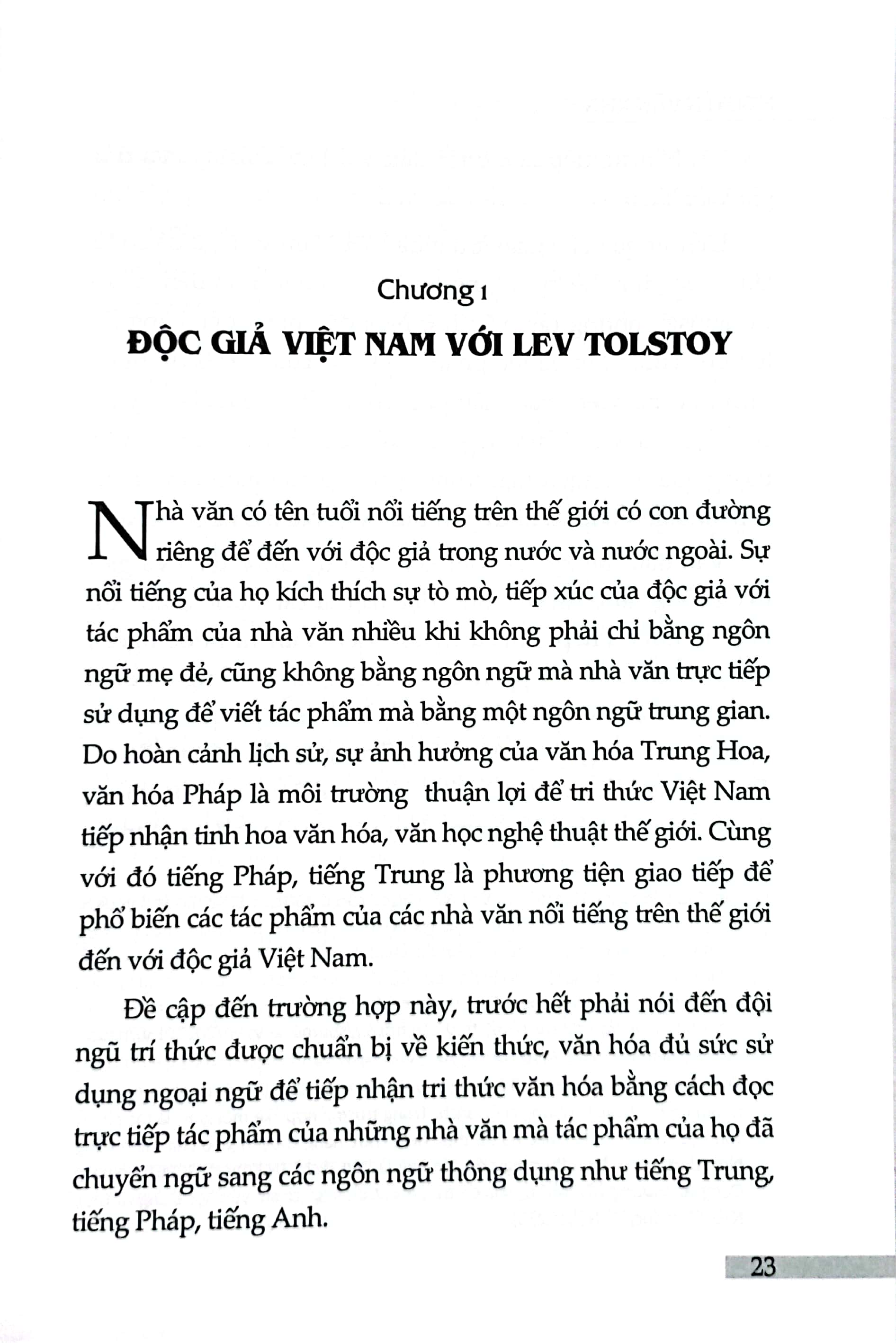 Tiếp Nhận Levtolstoy Ở Việt Nam PDF