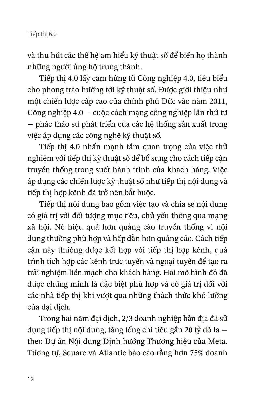 Tải sách Tiếp Thị 6.0 - Tương Lai Là Toàn Nhập - Marketing 6.0 - The Future Is Immersive PDF đọc ebook online, epub online, nghe sách nói audio miễn phí.