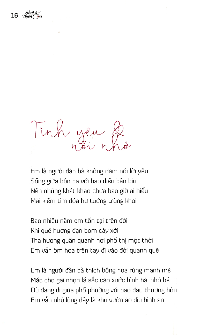 Tình Yêu Và Nỗi Nhớ PDF Tình Yêu Và Nỗi Nhớ PDF