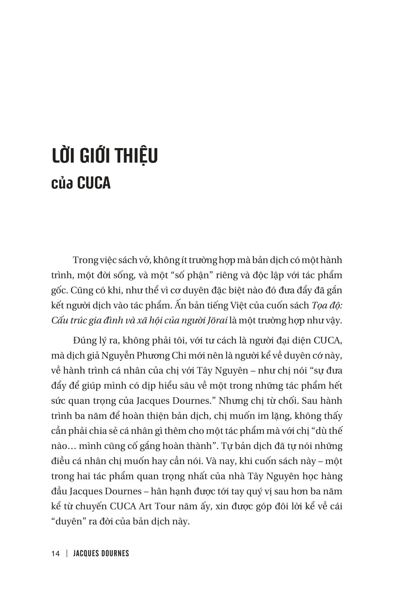 Tọa Độ: Cấu Trúc Gia Đình Và Xã Hội Của Người Jorai PDF