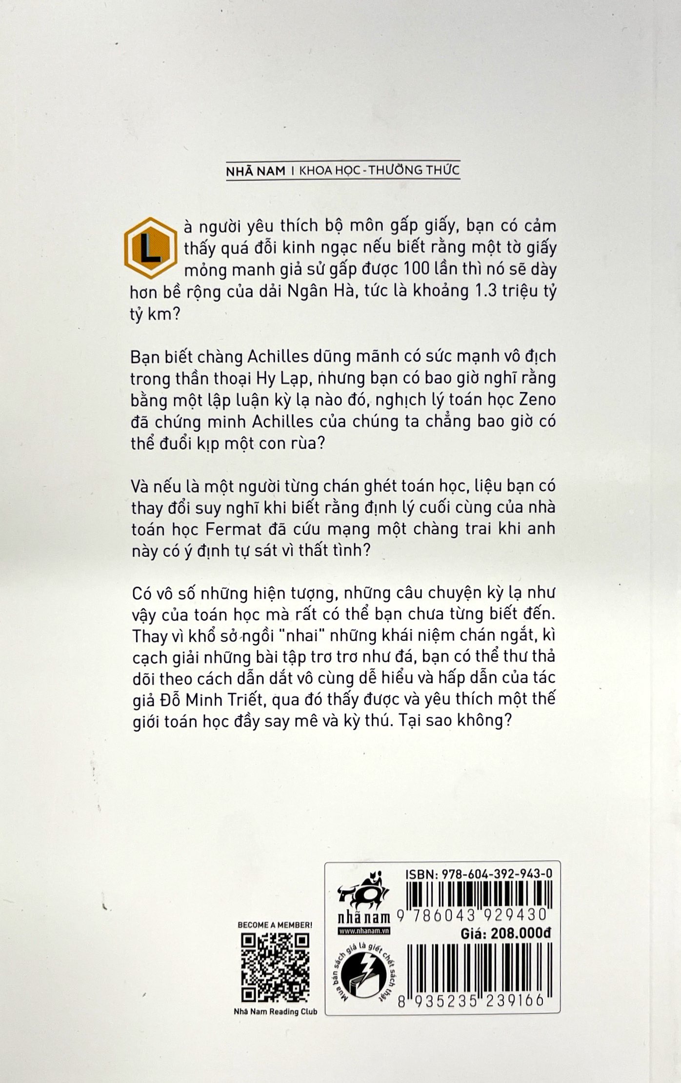 Toán Học Kỳ Thú - Những Điều Bạn Chưa Biết Về Toán Học PDF