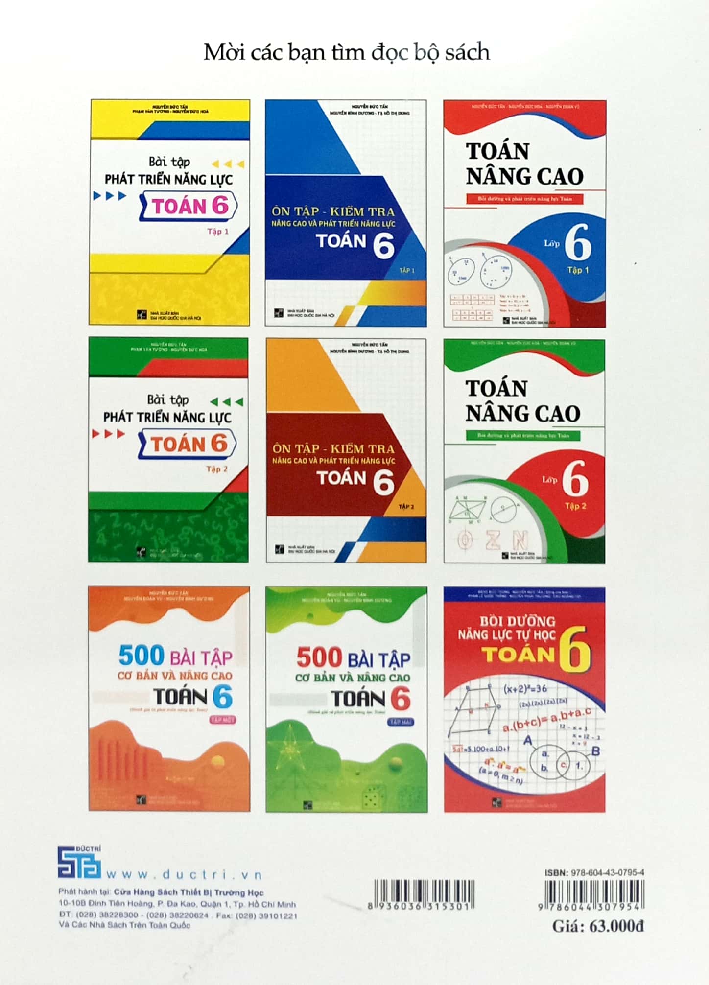 Toán Nâng Cao - Bồi Dưỡng Và Phát Triển Năng Lực Toán Lớp 6 - Tập 2 PDF đọc ebook online, epub online, nghe sách nói audio miễn phí. Tải sách Toán Nâng Cao - Bồi Dưỡng Và Phát Triển Năng Lực Toán Lớp 6 - Tập 2 PDF đọc ebook online, epub online, nghe sách nói audio miễn phí.
