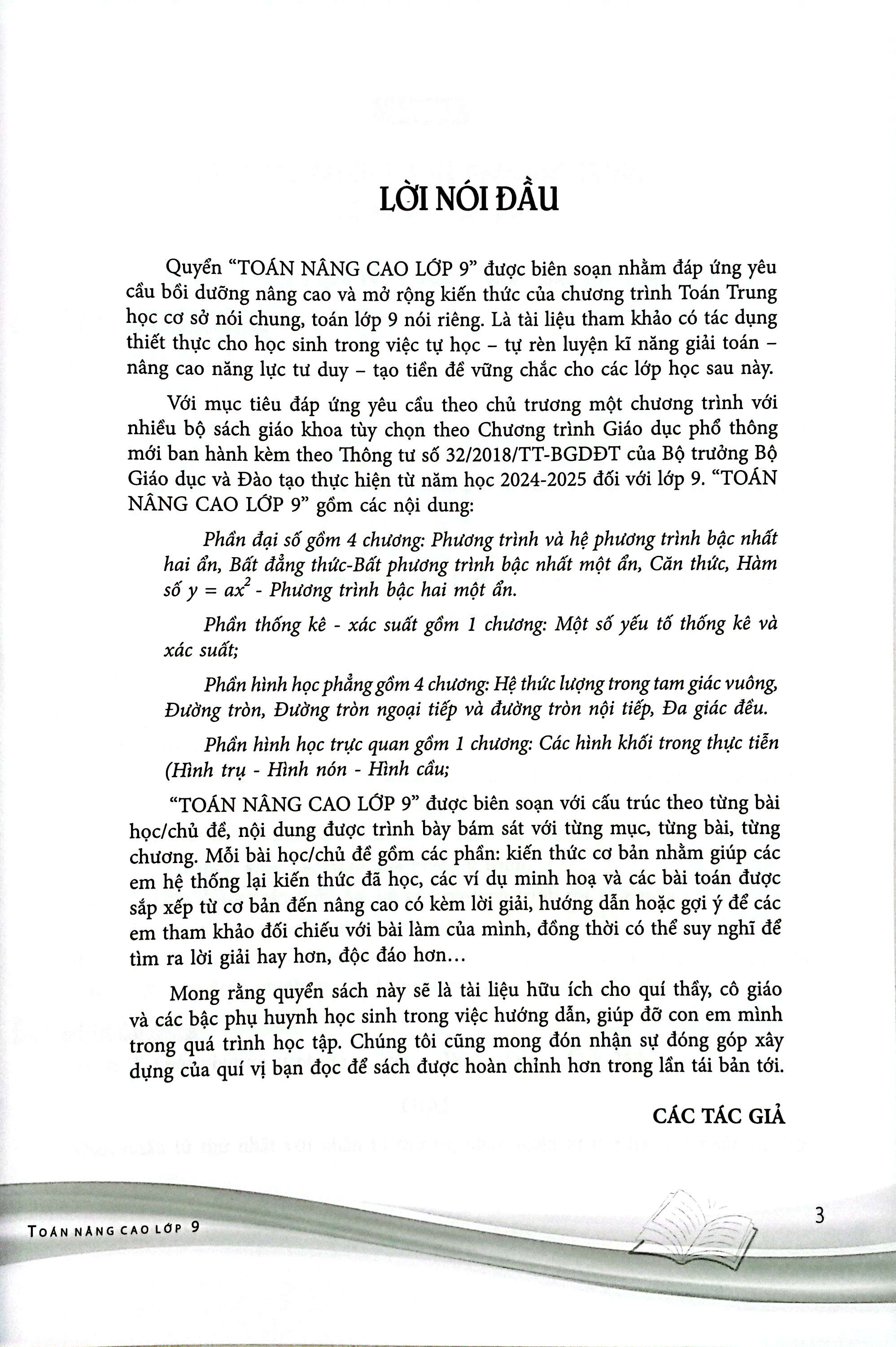 Tải sách Toán Nâng Cao 9 PDF đọc ebook online, epub online, nghe sách nói audio miễn phí.