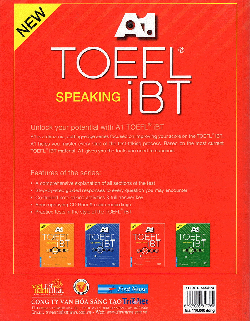 TOEFL IBT - Speaking A1 (K CD) PDF đọc ebook online, epub online, nghe sách nói audio miễn phí tại reds.vn. TOEFL IBT - Speaking A1 (K CD) PDF đọc ebook online, epub online, nghe sách nói audio miễn phí.