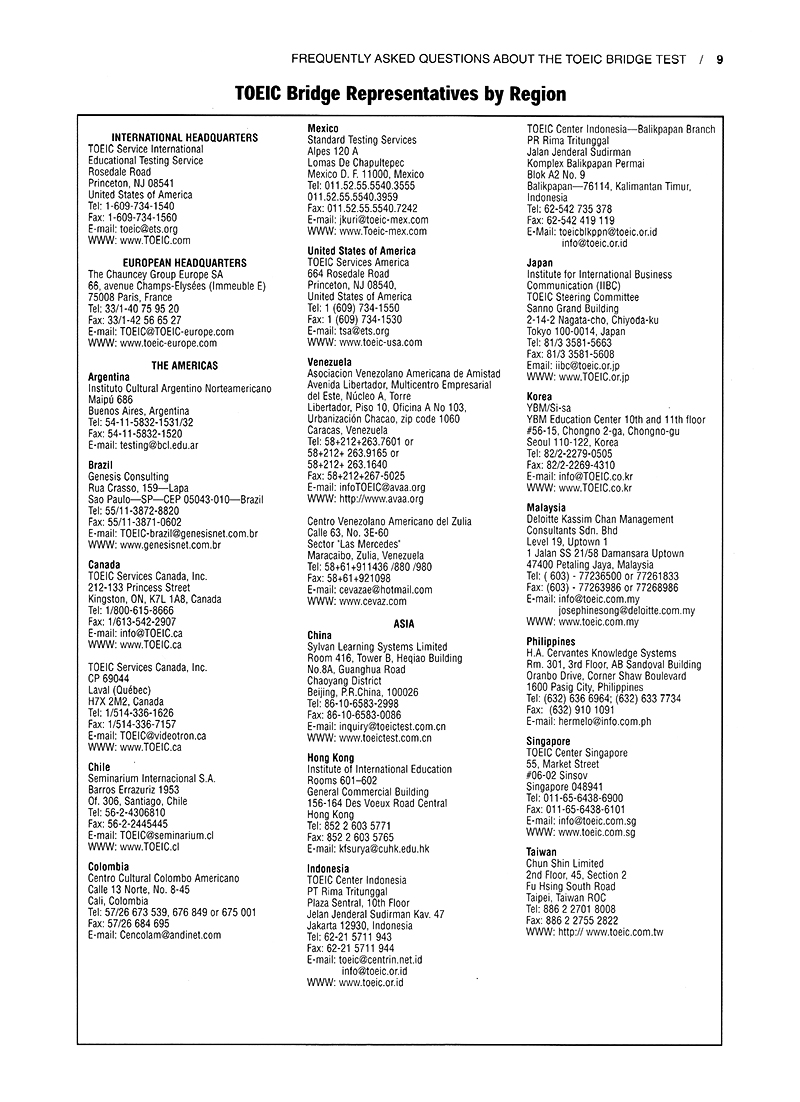 Toeic Bridge Test PDF - YDS.EDU.VN