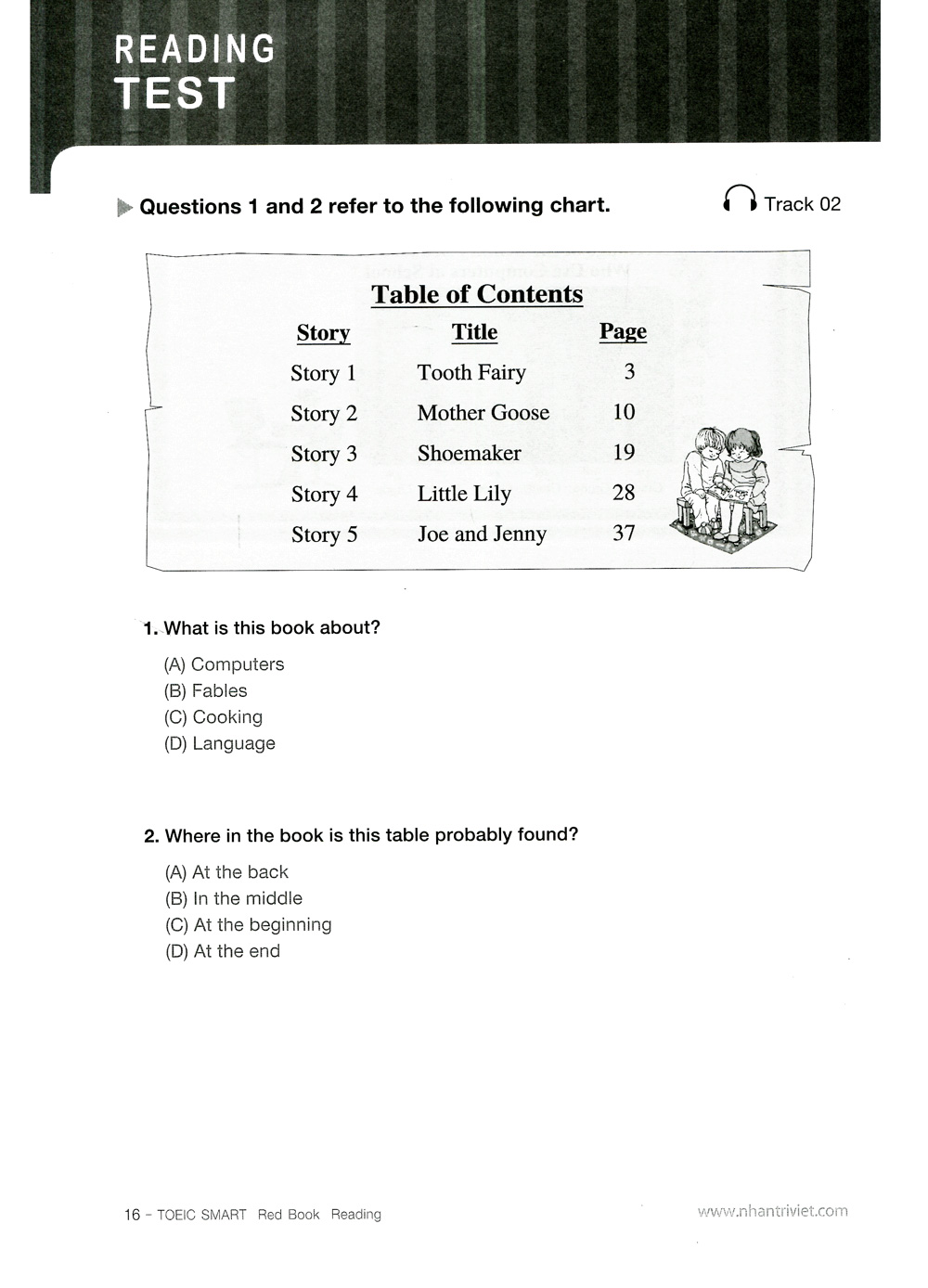 Toeic Smart - Red Book Reading Kèm CD PDF Toeic Smart - Red Book Reading Kèm CD PDF