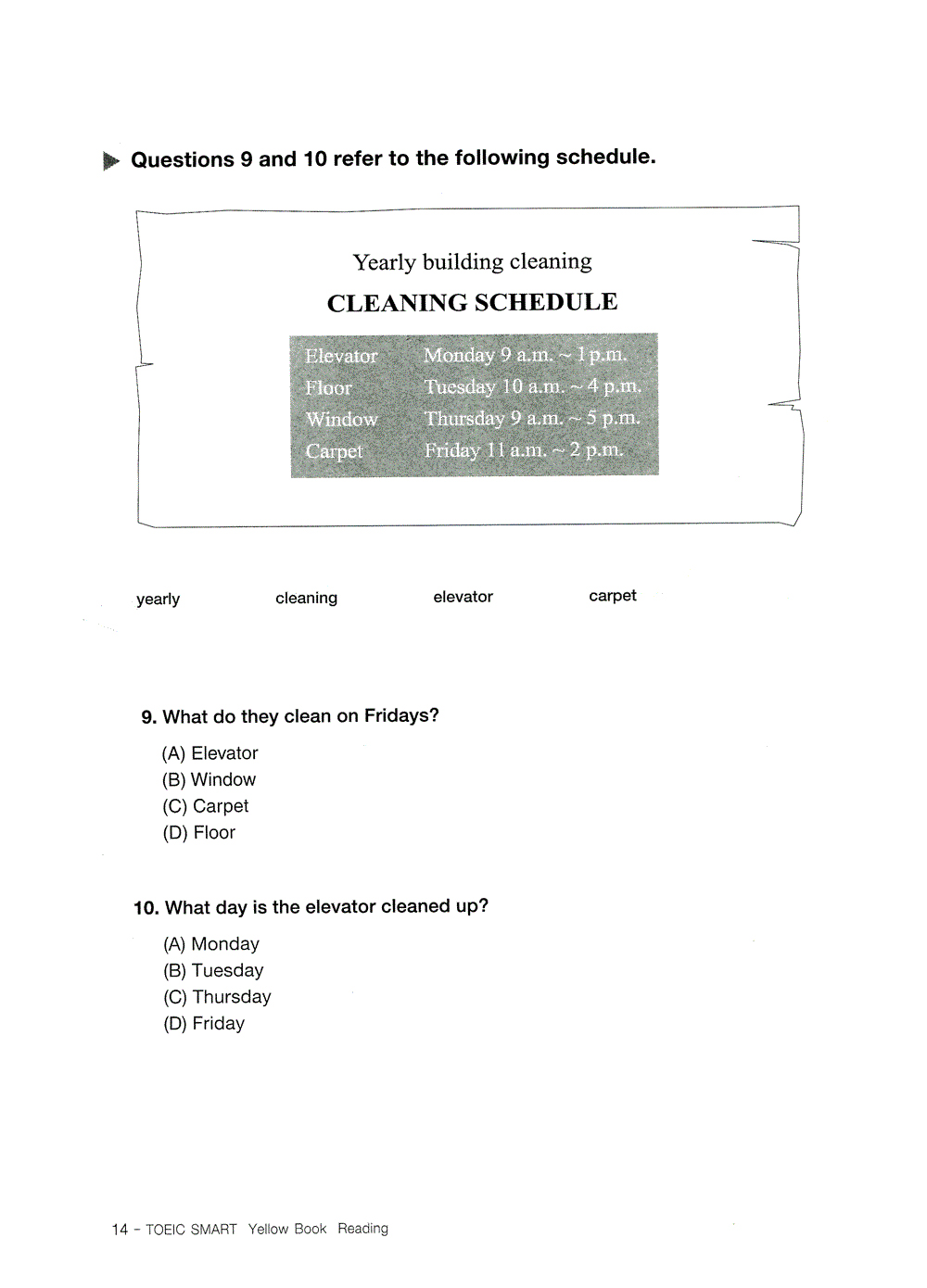 Toeic Smart - Yellow Book Reading Kèm CD PDF Toeic Smart - Yellow Book Reading Kèm CD PDF