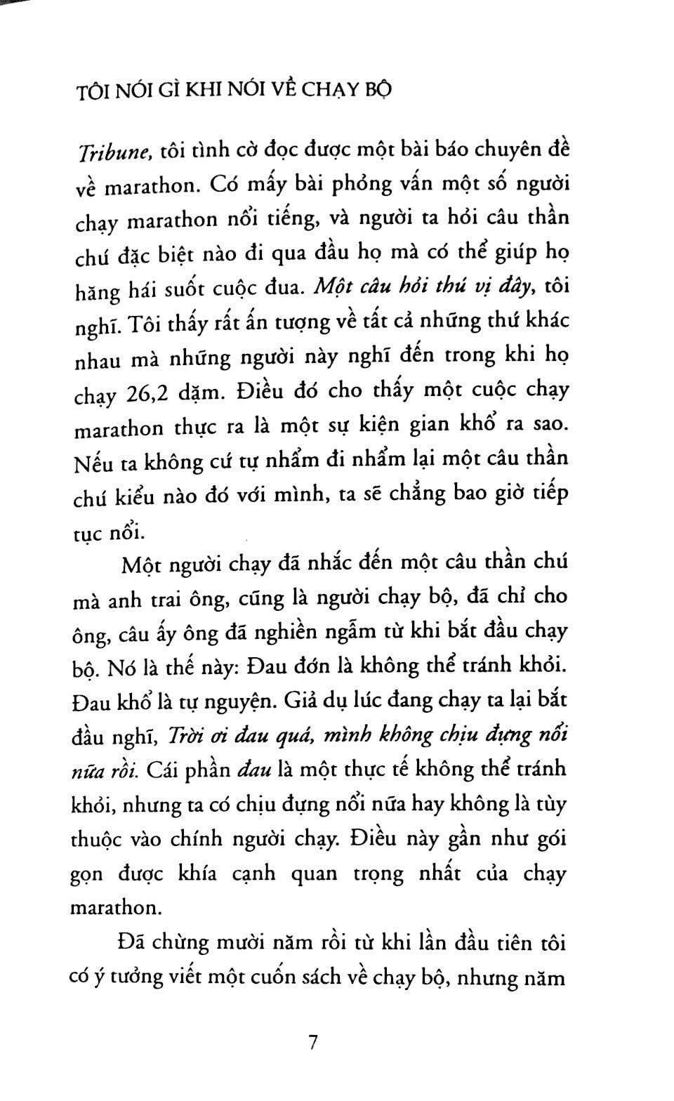 Tôi Nói Gì Khi Nói Về Chạy Bộ PDF Tôi Nói Gì Khi Nói Về Chạy Bộ PDF