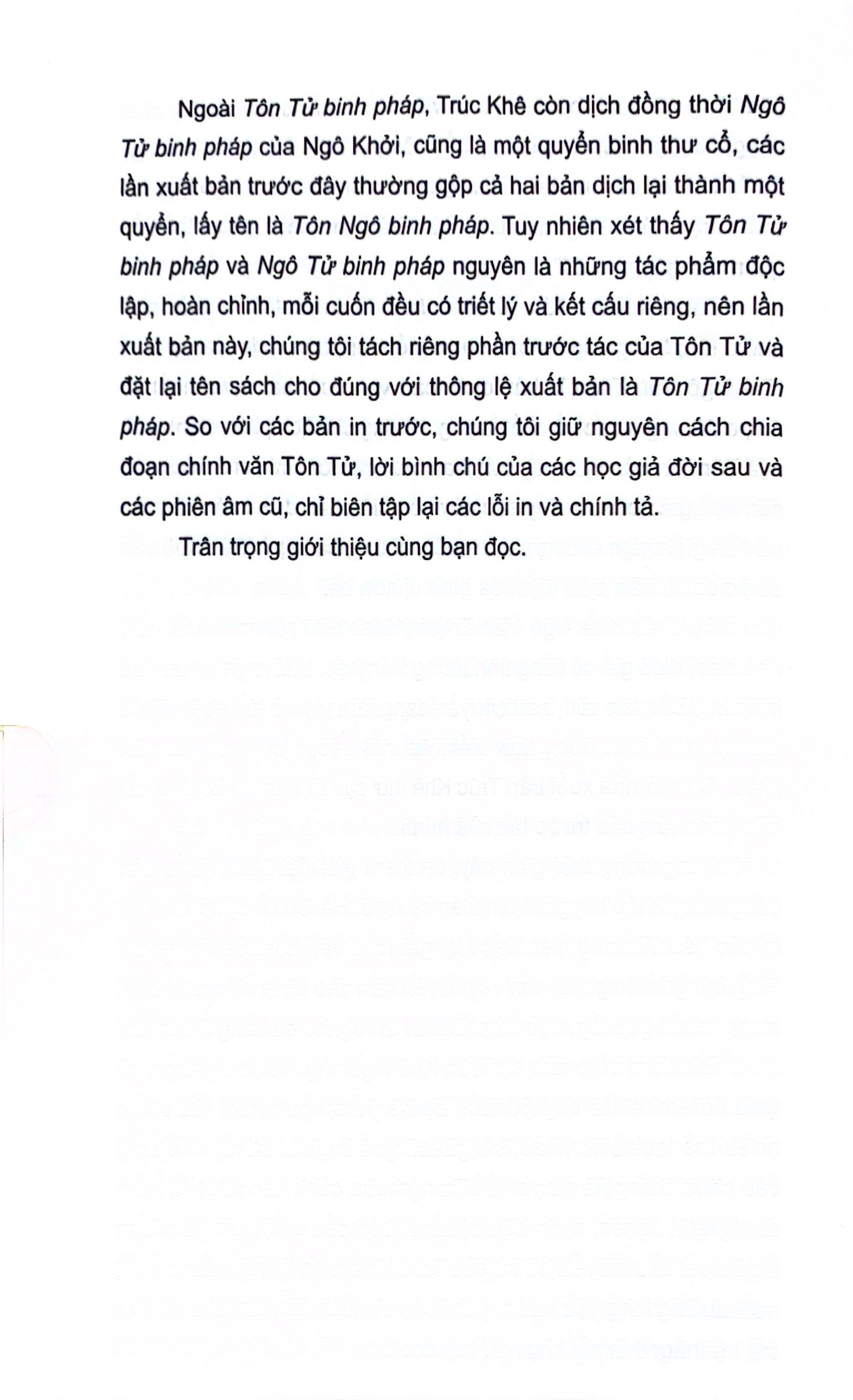 Tôn Tử Binh Pháp (Tái Bản 2024) PDF đọc ebook online, epub online, nghe sách nói audio miễn phí. Tôn Tử Binh Pháp (Tái Bản 2024) PDF đọc ebook online, epub online, nghe sách nói audio miễn phí.