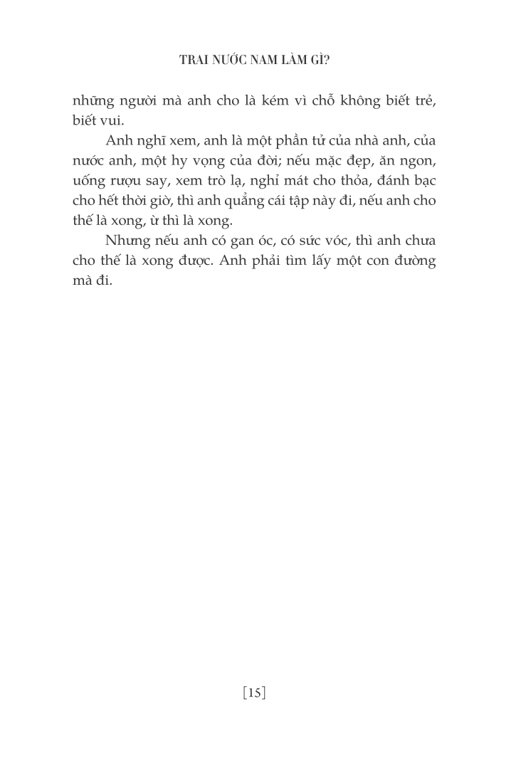Trai Nước Nam Làm Gì PDF Trai Nước Nam Làm Gì PDF