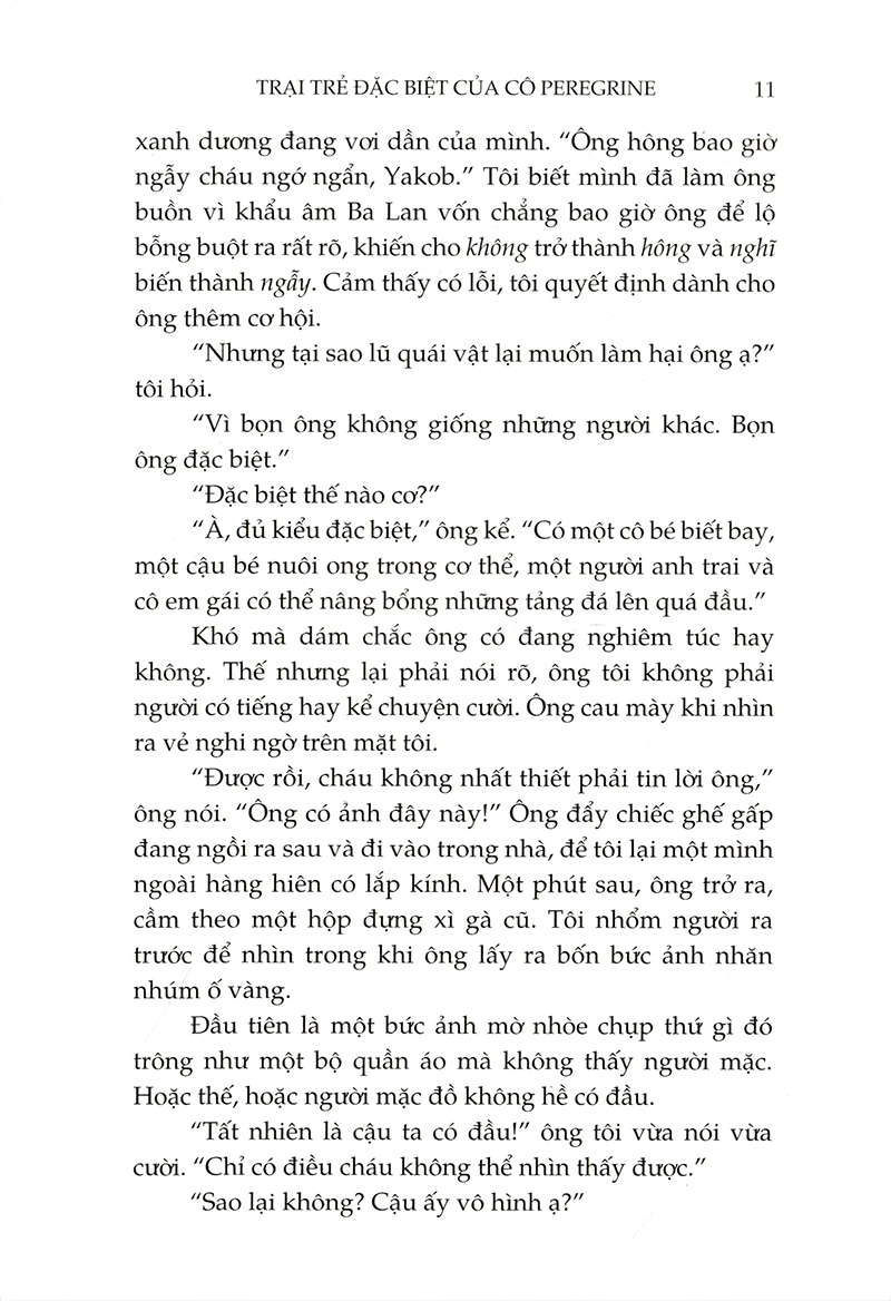Trại Trẻ Đặc Biệt Của Cô Peregrine PDF Trại Trẻ Đặc Biệt Của Cô Peregrine PDF