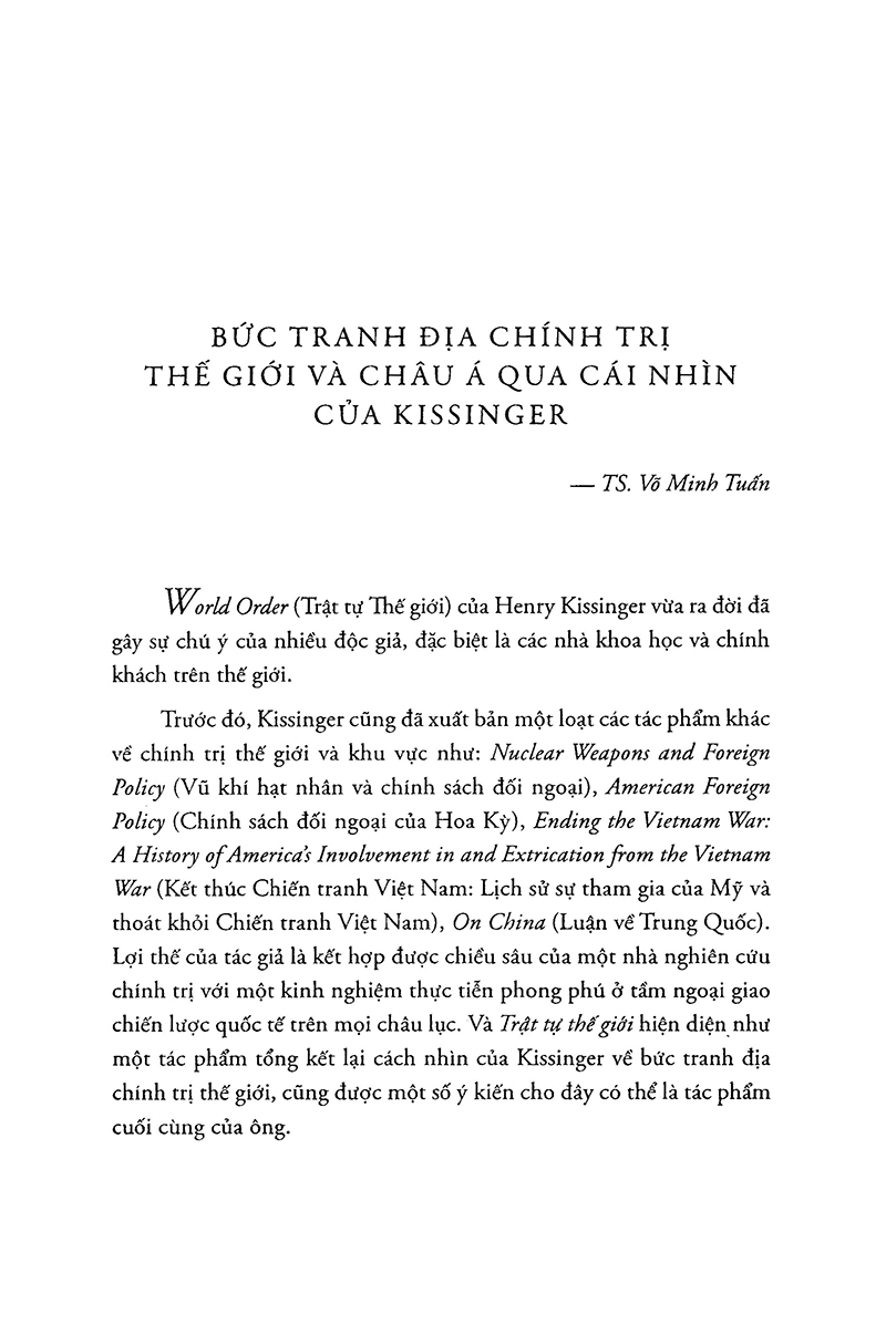 Trật Tự Thế Giới PDF Trật Tự Thế Giới PDF