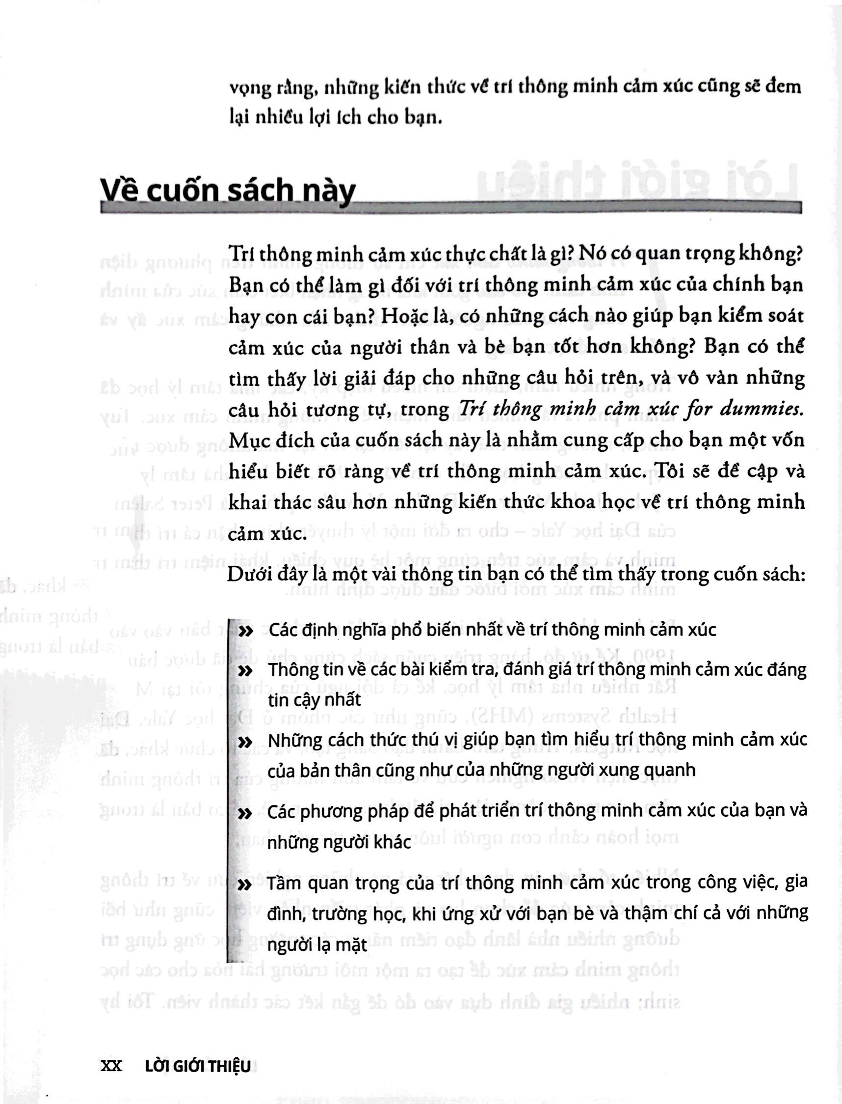 Trí Thông Minh Cảm Xúc For Dummies PDF Trí Thông Minh Cảm Xúc For Dummies PDF
