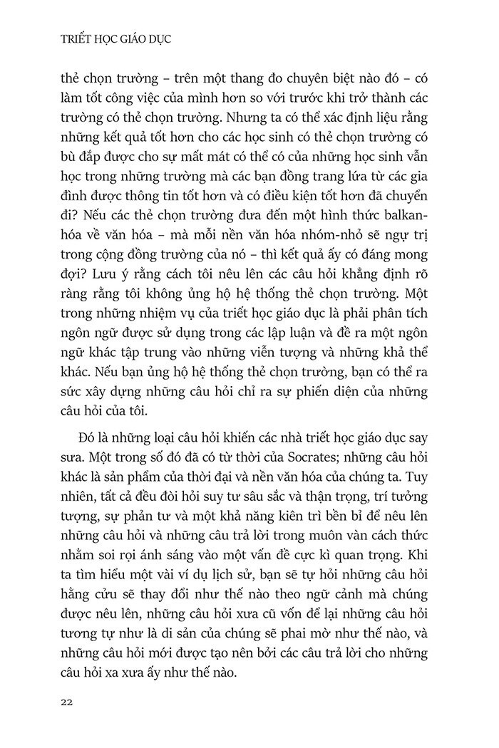 Triết Học Giáo Dục - Philosophy Of Education PDF Triết Học Giáo Dục - Philosophy Of Education PDF