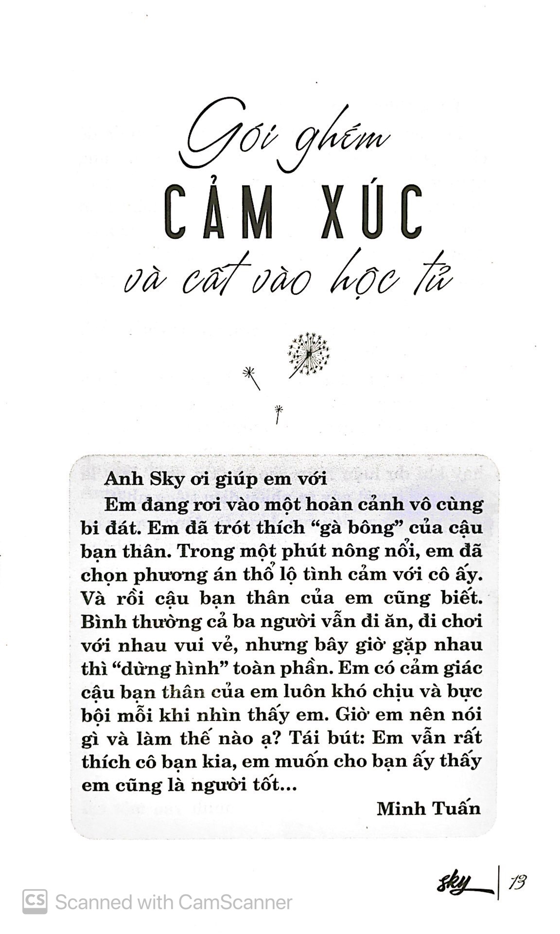 Trò Chuyện Cùng Sky - Yêu Một Bầu Trời Khác PDF đọc ebook online, epub online, nghe sách nói audio miễn phí.
