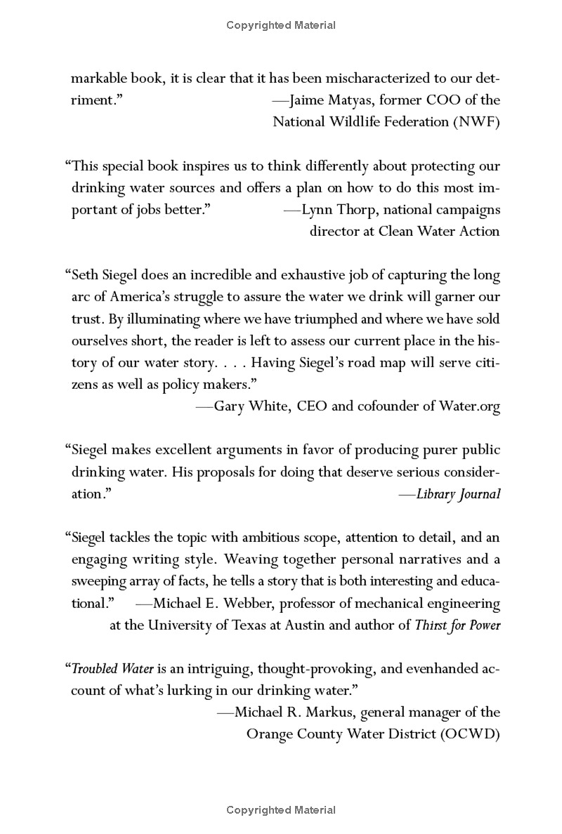Troubled Water: What's Wrong With What We Drink PDF đọc ebook online, epub online, nghe sách nói audio miễn phí.