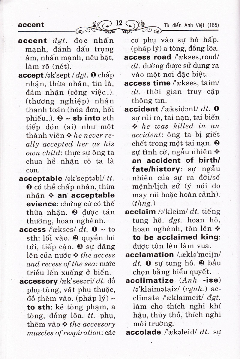 Từ Điển Anh - Việt (Khoảng 165.000 Từ) PDF đọc ebook online, epub online, nghe sách nói audio miễn phí.
