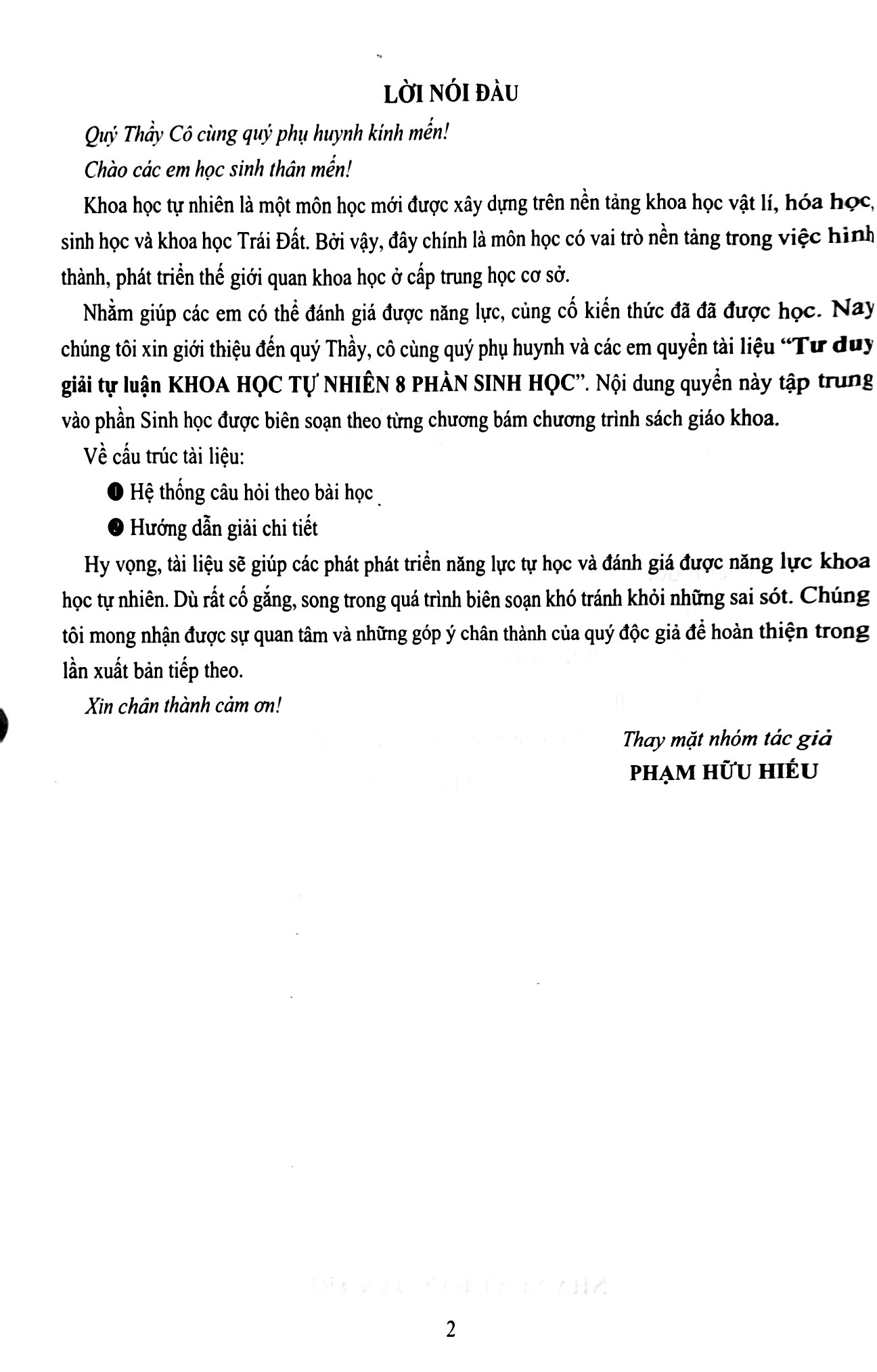 Tư Duy Giải Tự Luận Khoa Học Tự Nhiên 8 - Phần Sinh Học (Theo Chương Trình GDPT Mới) PDF đọc ebook online, epub online, nghe sách nói audio miễn phí. Tải sách Tư Duy Giải Tự Luận Khoa Học Tự Nhiên 8 - Phần Sinh Học (Theo Chương Trình GDPT Mới) PDF đọc ebook online, epub online, nghe sách nói audio miễn phí.