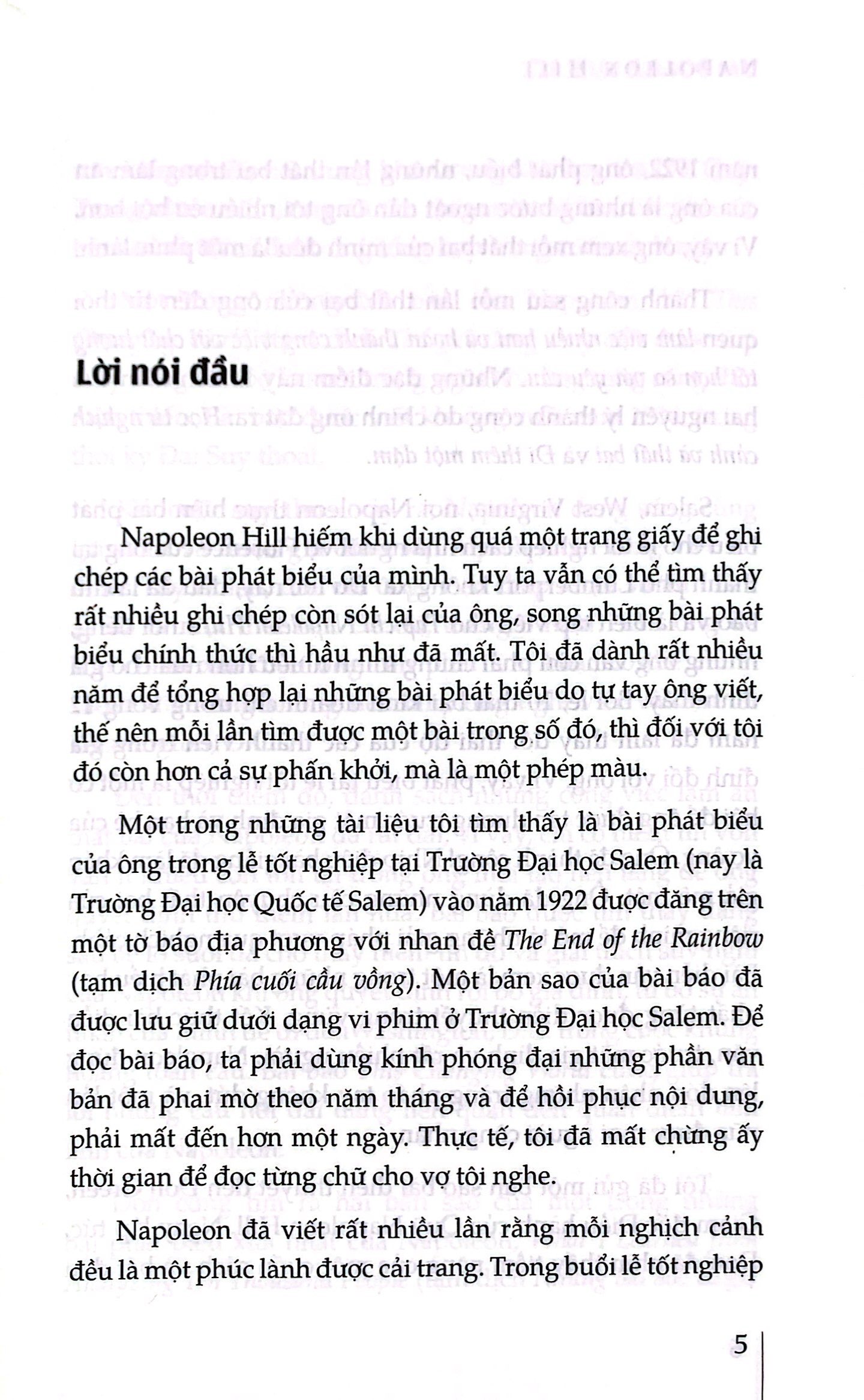 Tư Duy Làm Giàu - Những Bài Nói Chuyện Bất Hủ Của Napoleon Hill PDF đọc ebook online, epub online, nghe sách nói audio miễn phí.