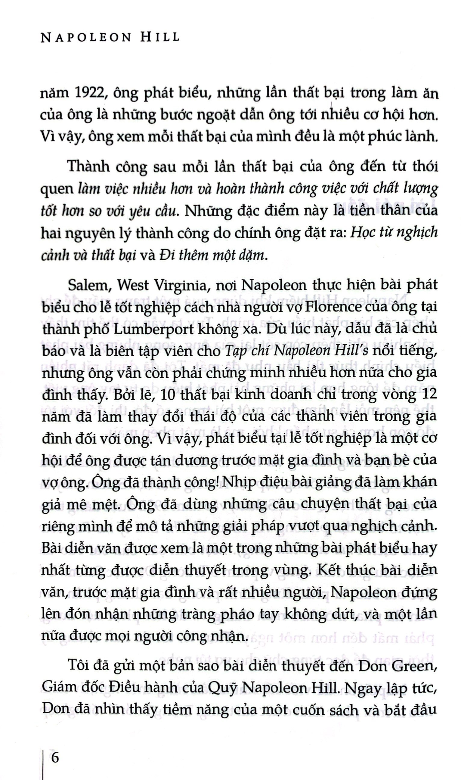 Tư Duy Làm Giàu - Những Bài Nói Chuyện Bất Hủ Của Napoleon Hill PDF đọc ebook online, epub online, nghe sách nói audio miễn phí.