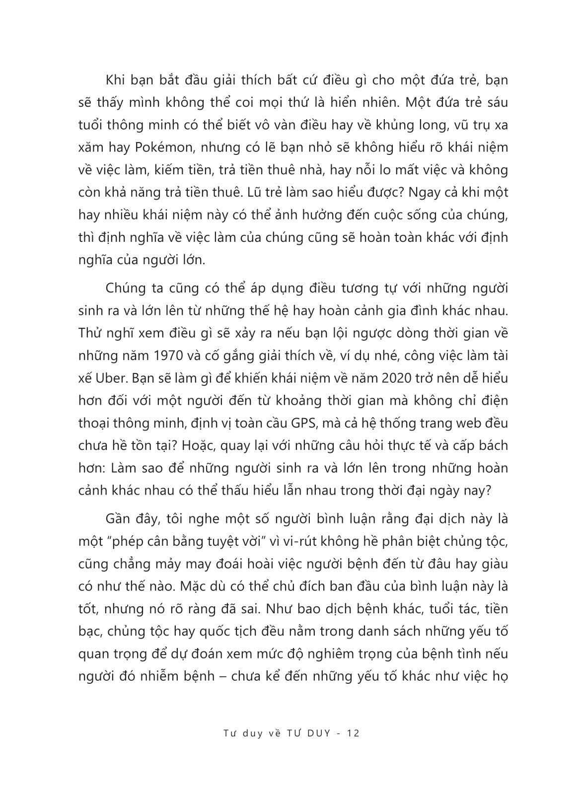 Tư Duy Về Tư Duy PDF đọc ebook online, epub online, nghe sách nói audio miễn phí.