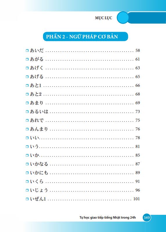 Tự học giao tiếp tiếng Nhật trong 24h PDF Tự học giao tiếp tiếng Nhật trong 24h PDF