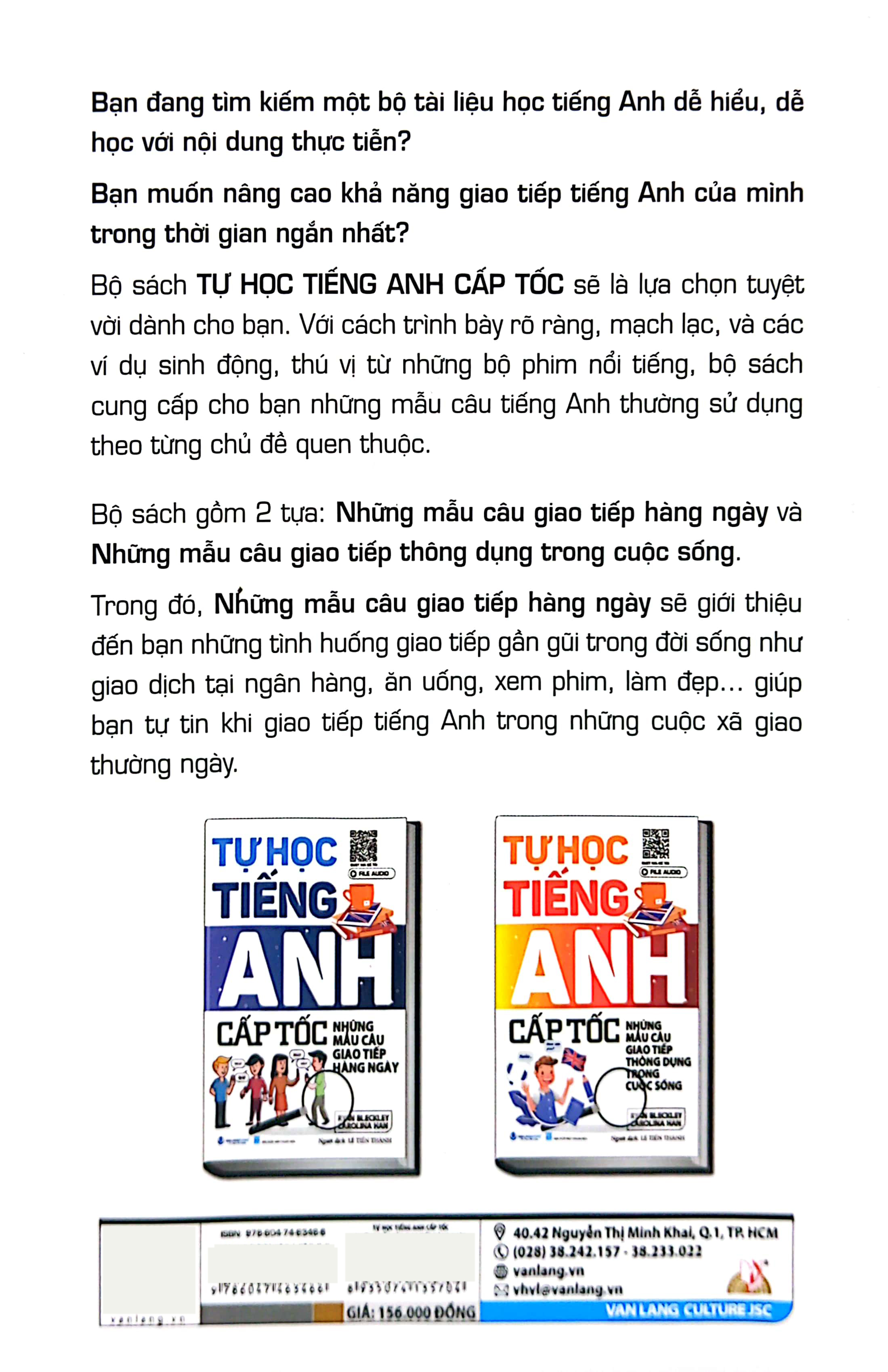 Tự Học Tiếng Anh Cấp Tốc - Những Mẫu Câu Giao Tiếp Hàng Ngày 2024 PDF