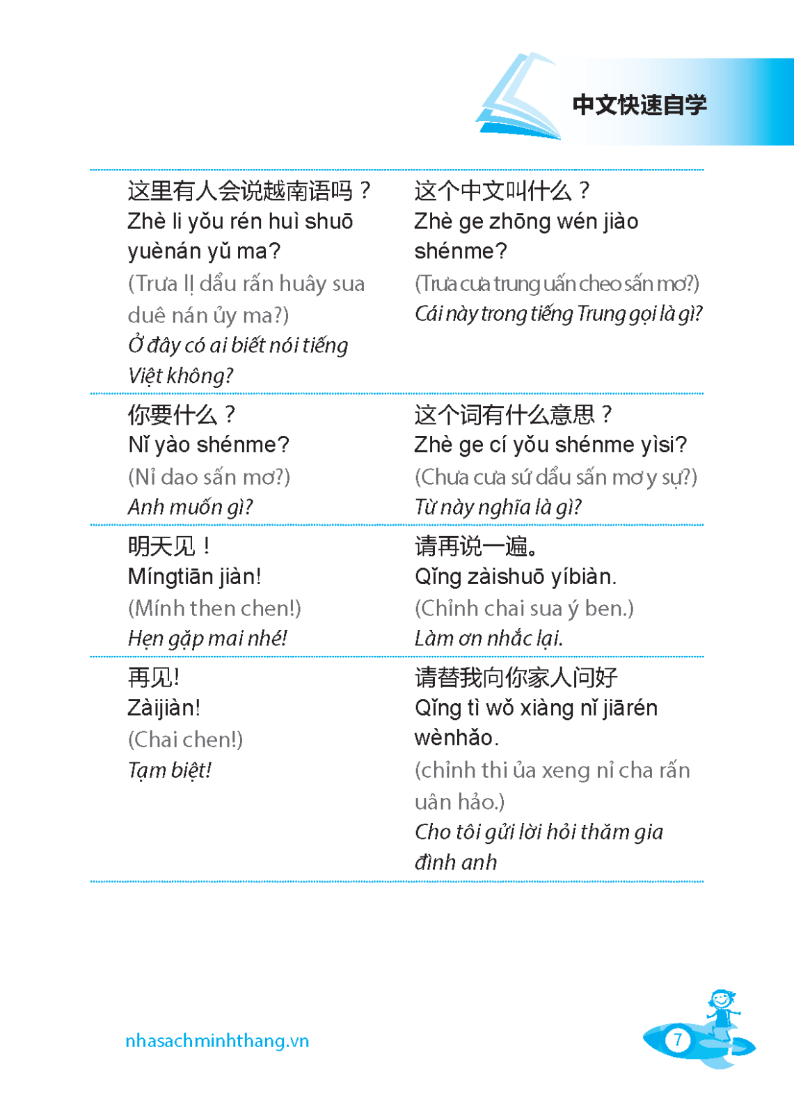 Tự Học Tiếng Trung Cấp Tốc PDF đọc ebook online, epub online, nghe sách nói audio miễn phí.