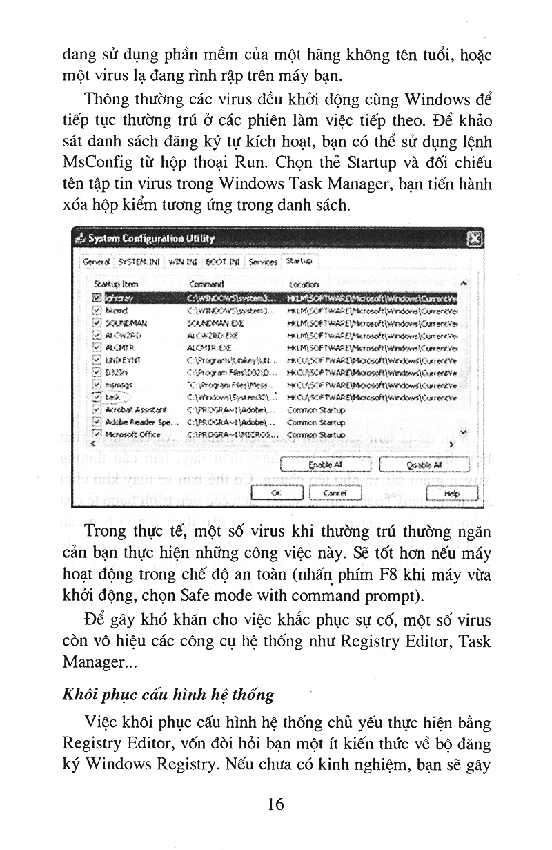 Tự Khắc Phục Máy Tính Khi Bị Vi Rút Tấn Công PDF đọc ebook online, epub online, nghe sách nói audio miễn phí. Tải sách Tự Khắc Phục Máy Tính Khi Bị Vi Rút Tấn Công PDF đọc ebook online, epub online, nghe sách nói audio miễn phí.