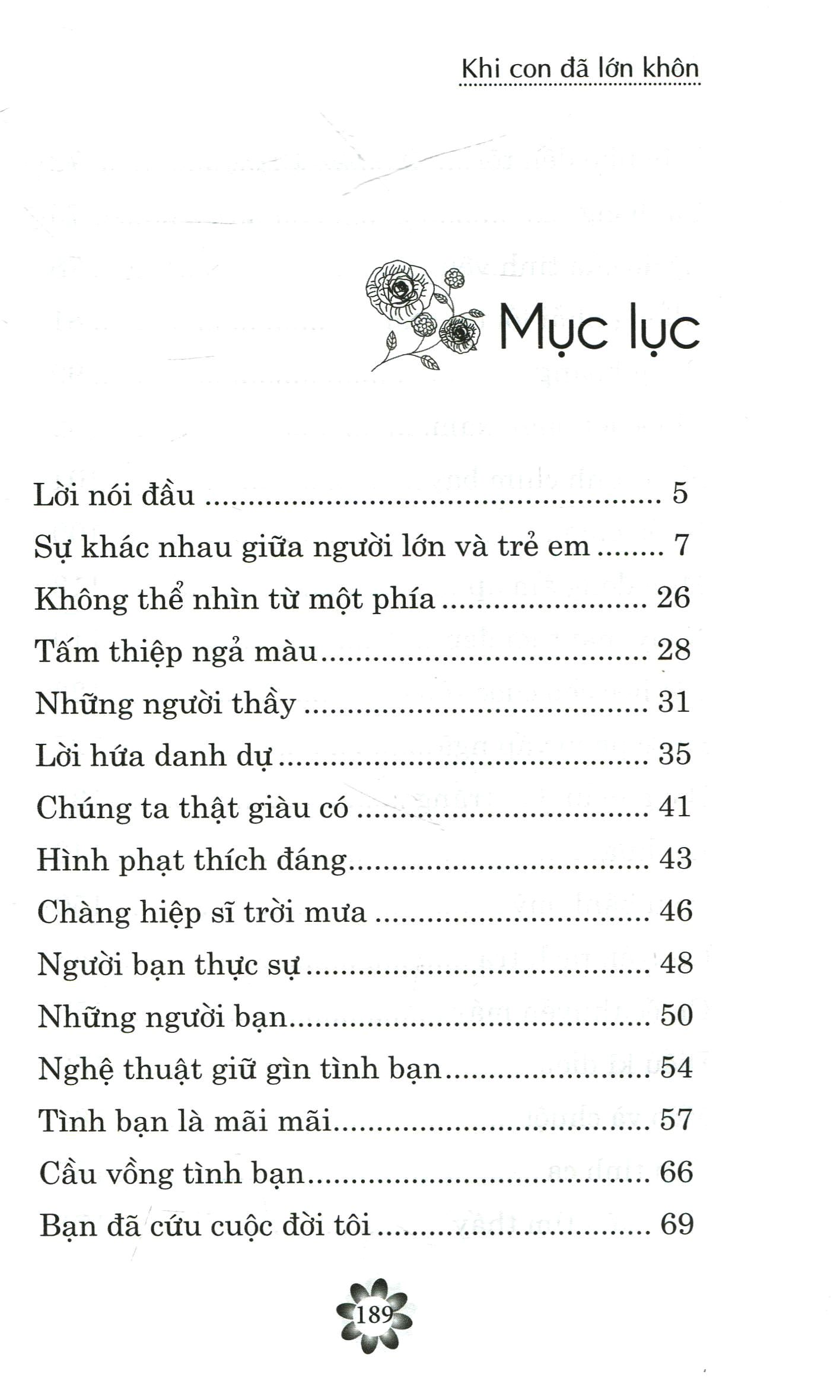 Tủ Sách Sống Đẹp - Khi Con Đã Lớn Khôn PDF