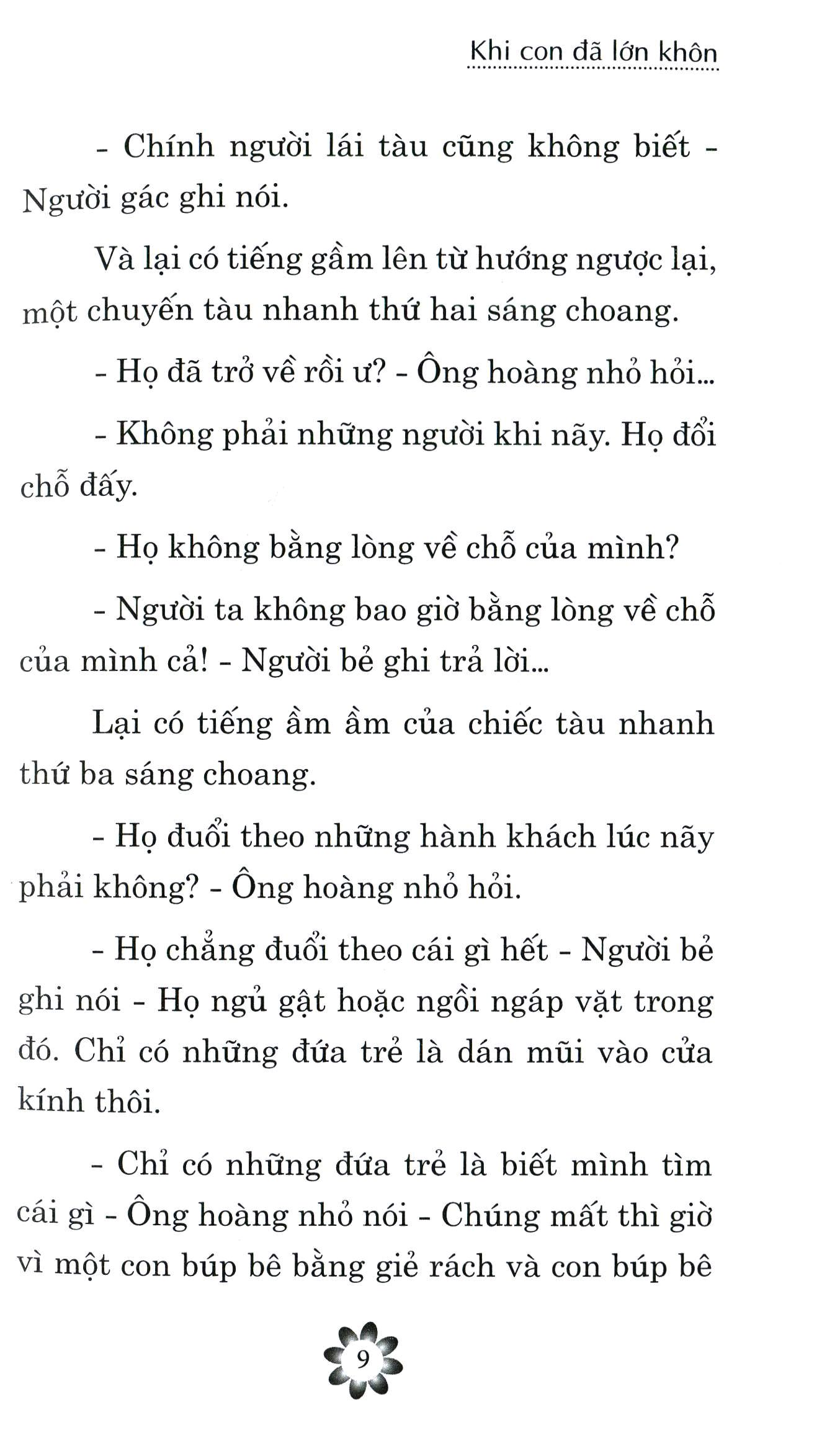 Tủ Sách Sống Đẹp - Khi Con Đã Lớn Khôn PDF