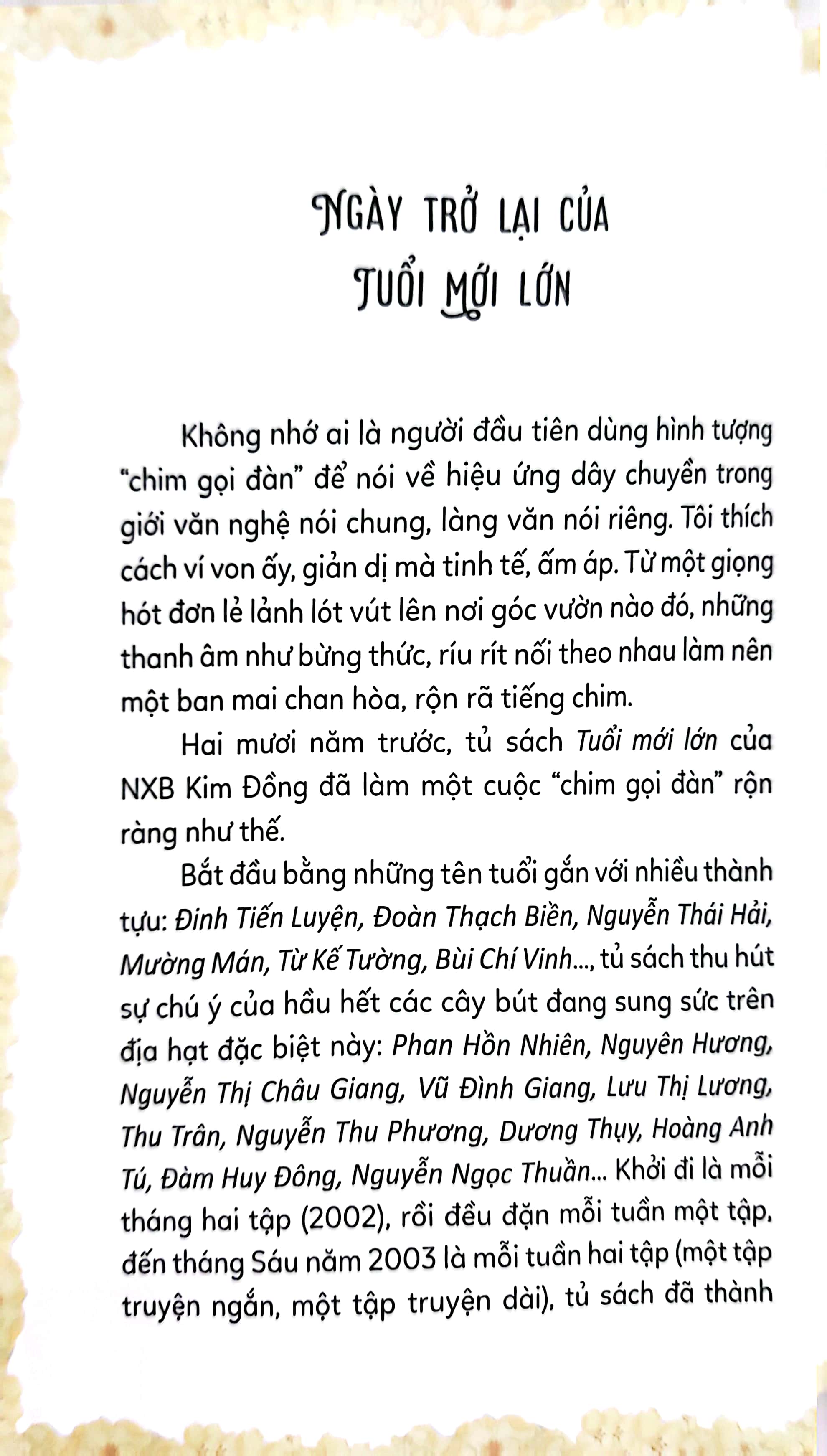 Tủ Sách Tuổi Mới Lớn - Nắng Trong Lòng Phố PDF