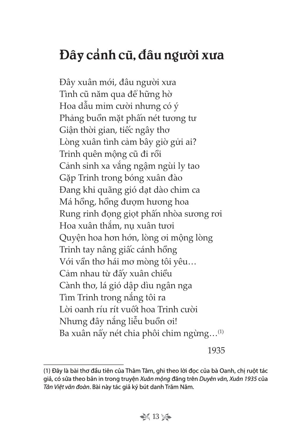 Tủ Sách Văn Học Trong Nhà Trường - Thơ Thâm Tâm PDF Tủ Sách Văn Học Trong Nhà Trường - Thơ Thâm Tâm PDF