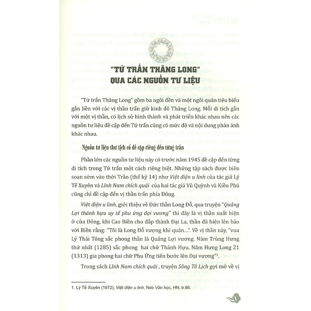 Tứ Trấn Thăng Long Hà Nội PDF Tứ Trấn Thăng Long Hà Nội PDF