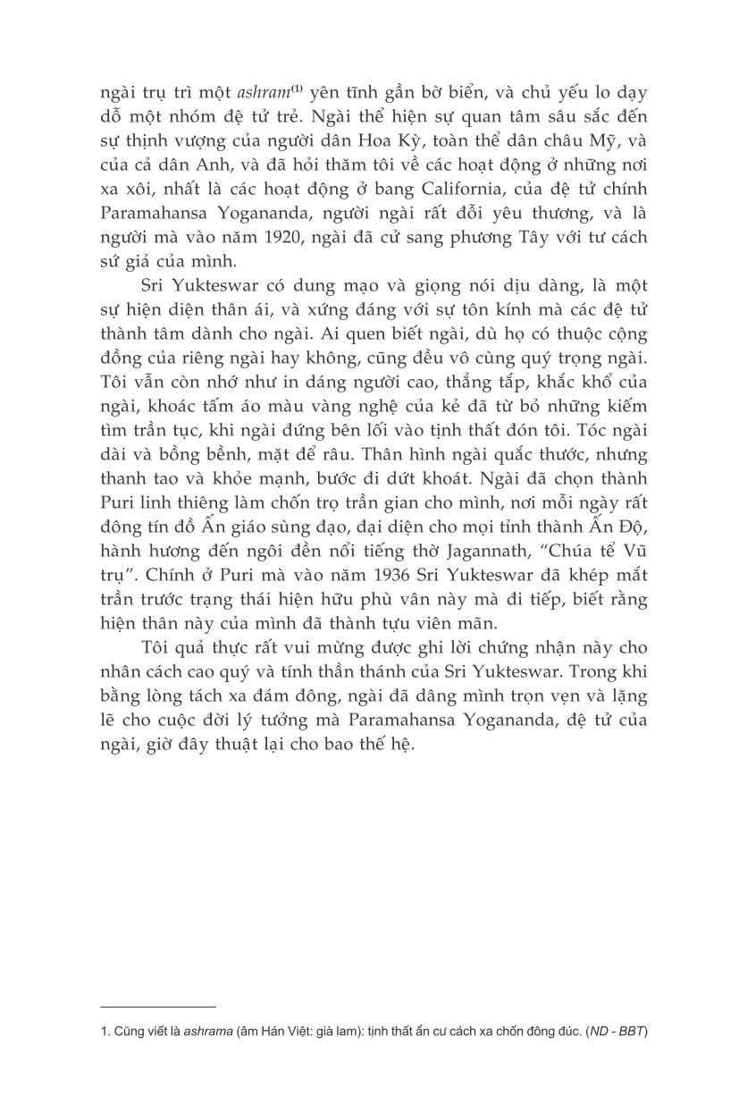 Tự Truyện Của Một Yogi PDF Tự Truyện Của Một Yogi PDF