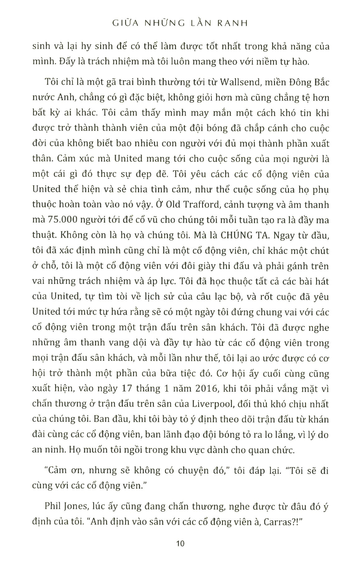 Tự Truyện Michael Carrick - Giữa Những Lằn Ranh PDF đọc ebook online, epub online, nghe sách nói audio miễn phí.