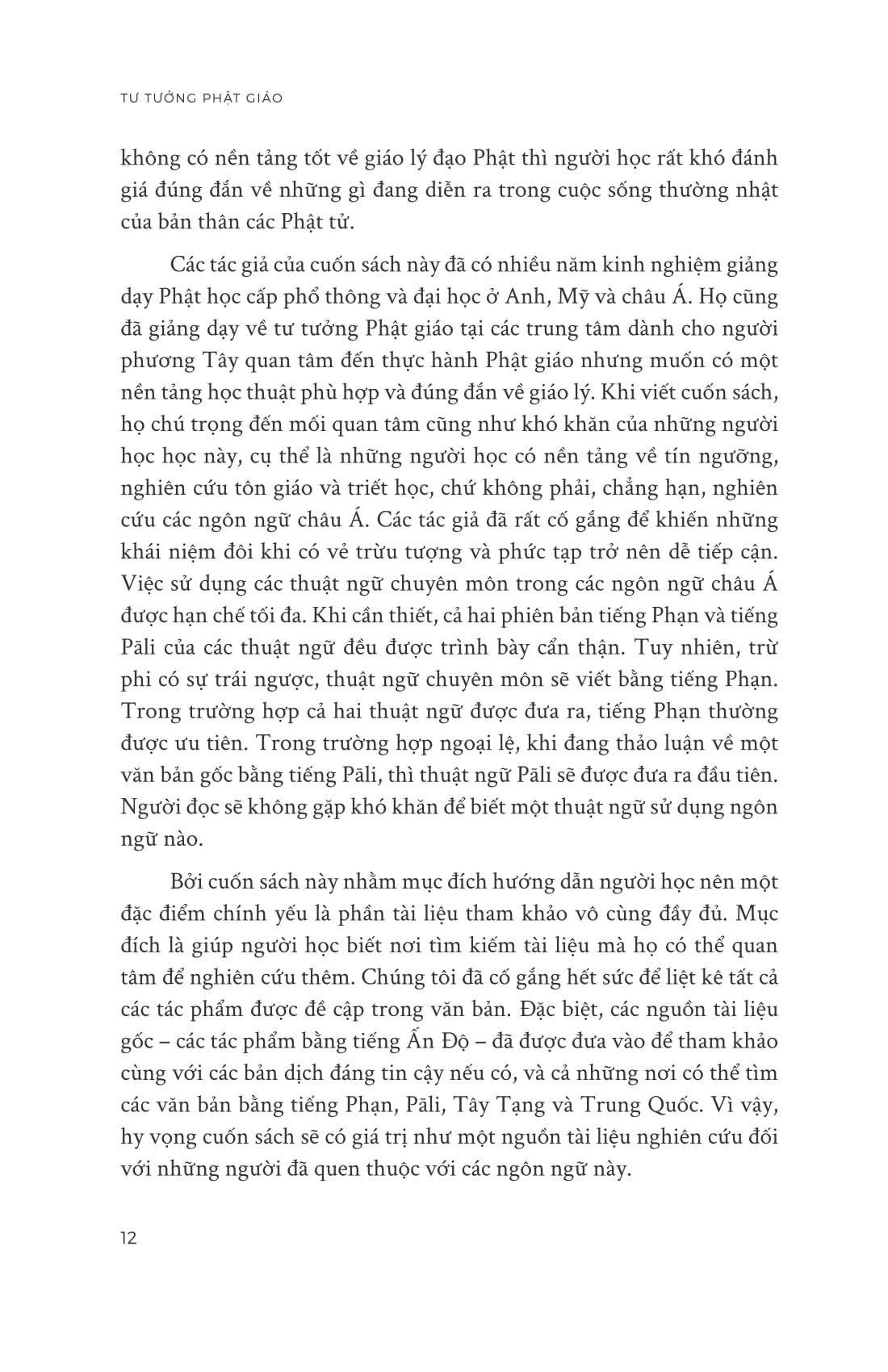 Tư Tưởng Phật Giáo - Một Giới Thiệu Toàn Diện Về Truyền Thống Ấn Độ PDF Tư Tưởng Phật Giáo - Một Giới Thiệu Toàn Diện Về Truyền Thống Ấn Độ PDF