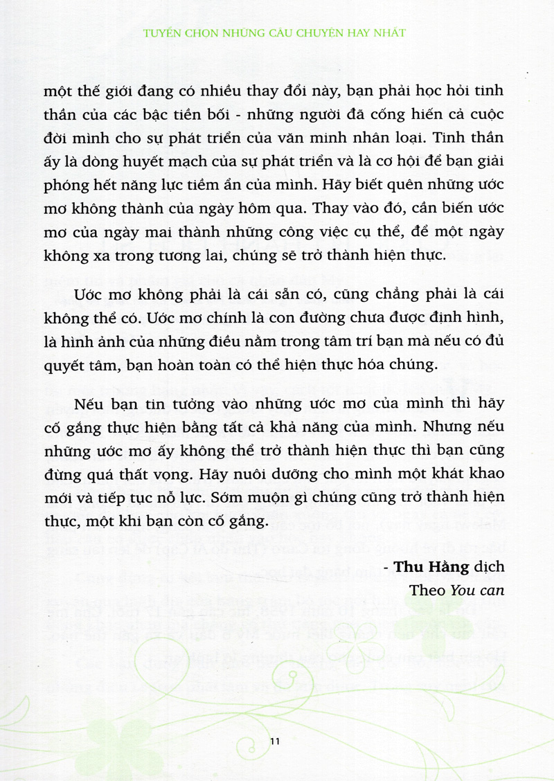 Tuổi Trẻ Không Bao Giờ Quay Lại - Tuyển Chọn Những Câu Chuyện Hay Nhất PDF Tuổi Trẻ Không Bao Giờ Quay Lại - Tuyển Chọn Những Câu Chuyện Hay Nhất PDF