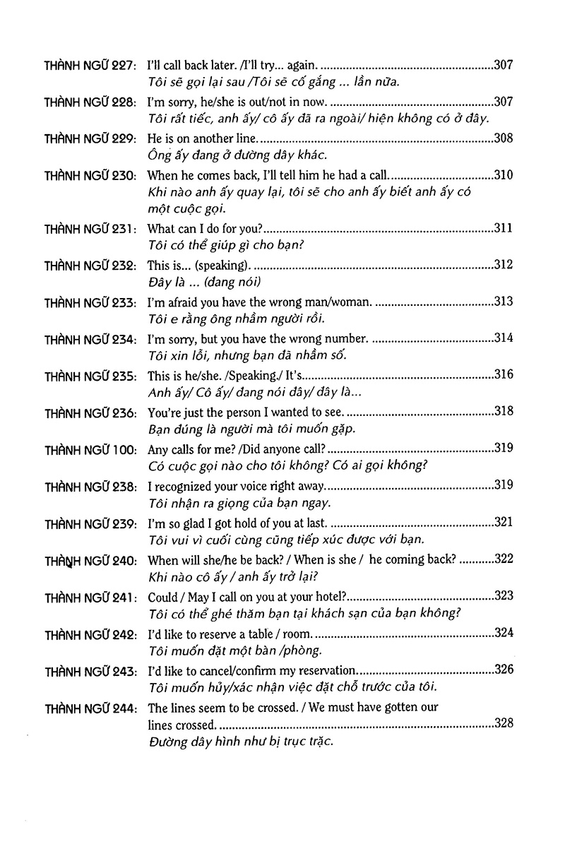 Tuyển Chọn 319 Câu Thành Ngữ Giao Tiếp Tiếng Anh PDF đọc ebook online, epub online, nghe sách nói audio miễn phí.