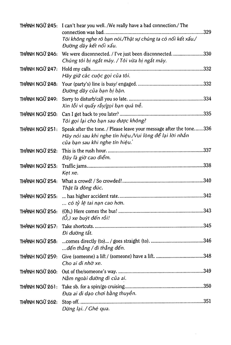 Tuyển Chọn 319 Câu Thành Ngữ Giao Tiếp Tiếng Anh PDF đọc ebook online, epub online, nghe sách nói audio miễn phí.