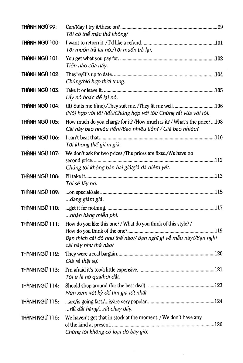 Tuyển Chọn 319 Câu Thành Ngữ Giao Tiếp Tiếng Anh PDF đọc ebook online, epub online, nghe sách nói audio miễn phí.