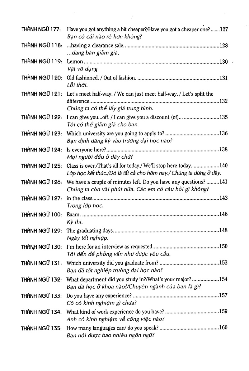 Tuyển Chọn 319 Câu Thành Ngữ Giao Tiếp Tiếng Anh PDF đọc ebook online, epub online, nghe sách nói audio miễn phí.