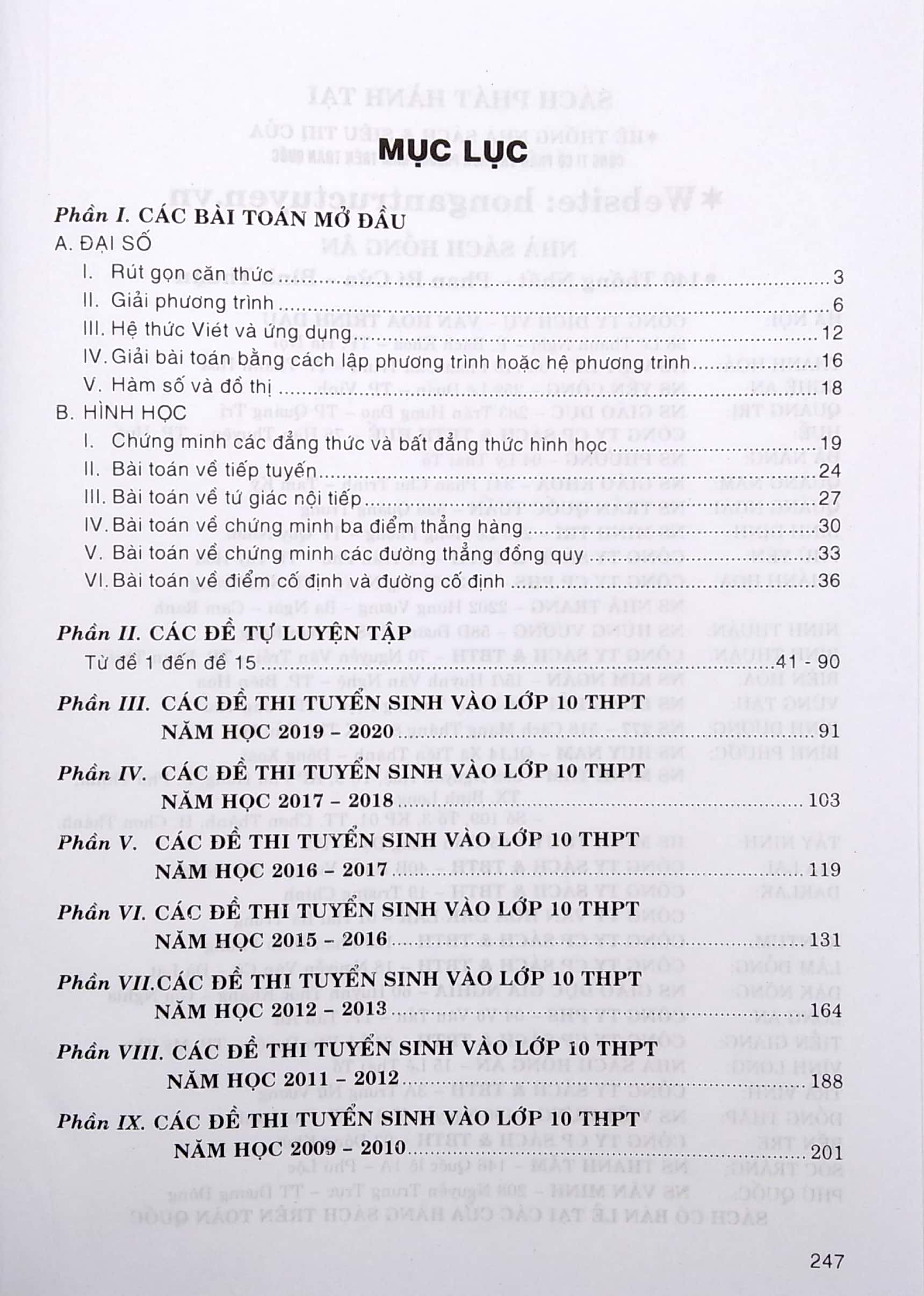 Tải sách Tuyển Chọn Đề Thi Vào Lớp 10 Môn Toán PDF đọc ebook online, epub online, nghe sách nói audio miễn phí.