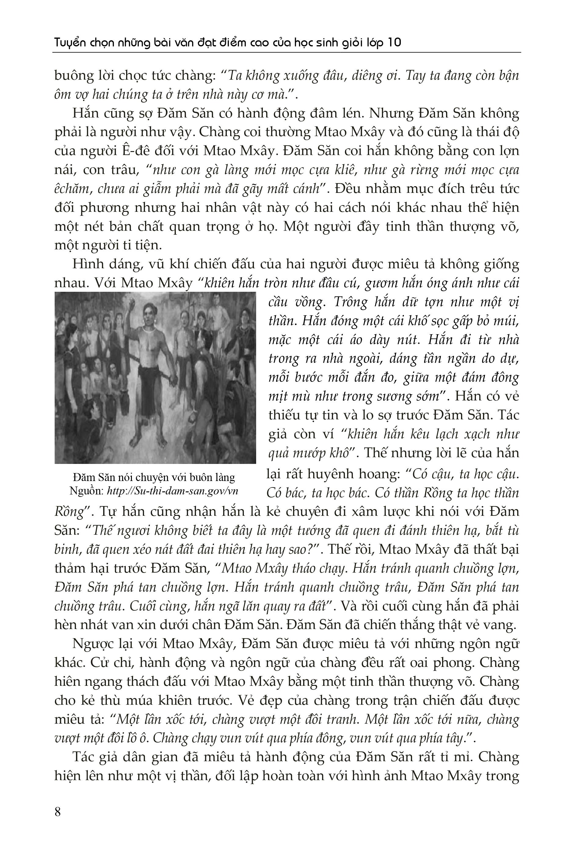 Tải sách Tuyển Chọn Những Bài Văn Đạt Điểm Cao Của Học Sinh Giỏi Lớp 10 PDF đọc ebook online, epub online, nghe sách nói audio miễn phí.