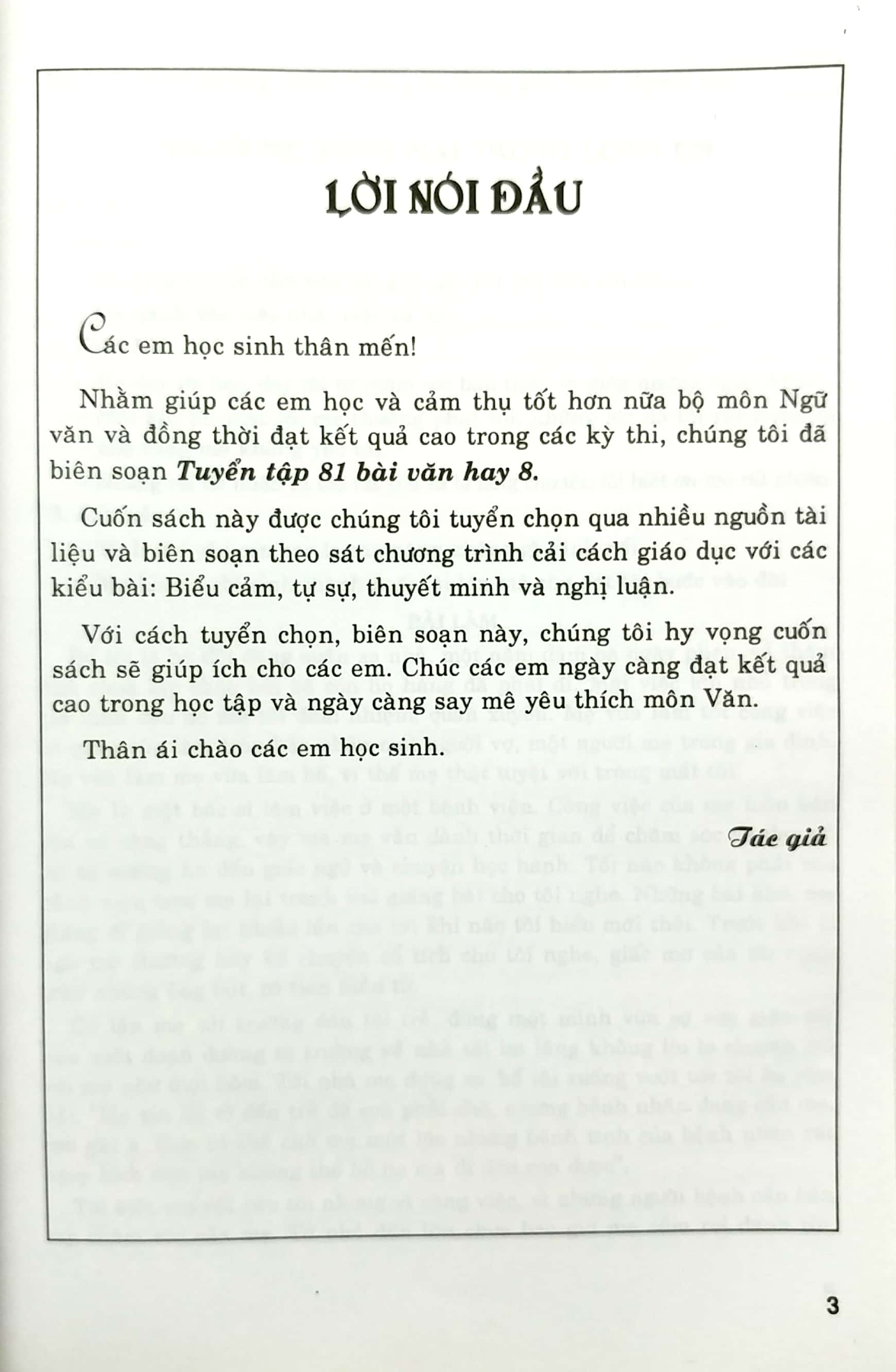 Tải sách Tuyển Tập 81 Bài Văn Hay 8 (Tái Bản 2015) PDF đọc ebook online, epub online, nghe sách nói audio miễn phí.