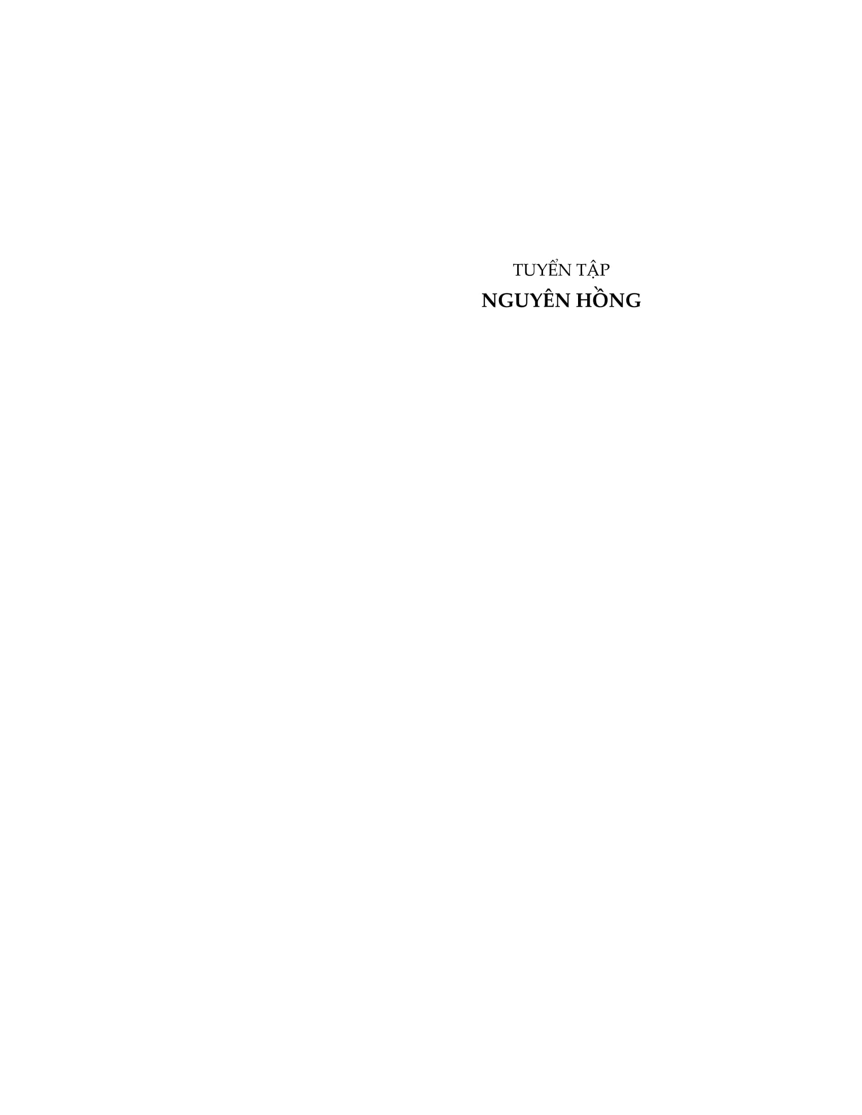 Tải sách Tuyển Tập Nguyên Hồng PDF đọc ebook online, epub online, nghe sách nói audio miễn phí.