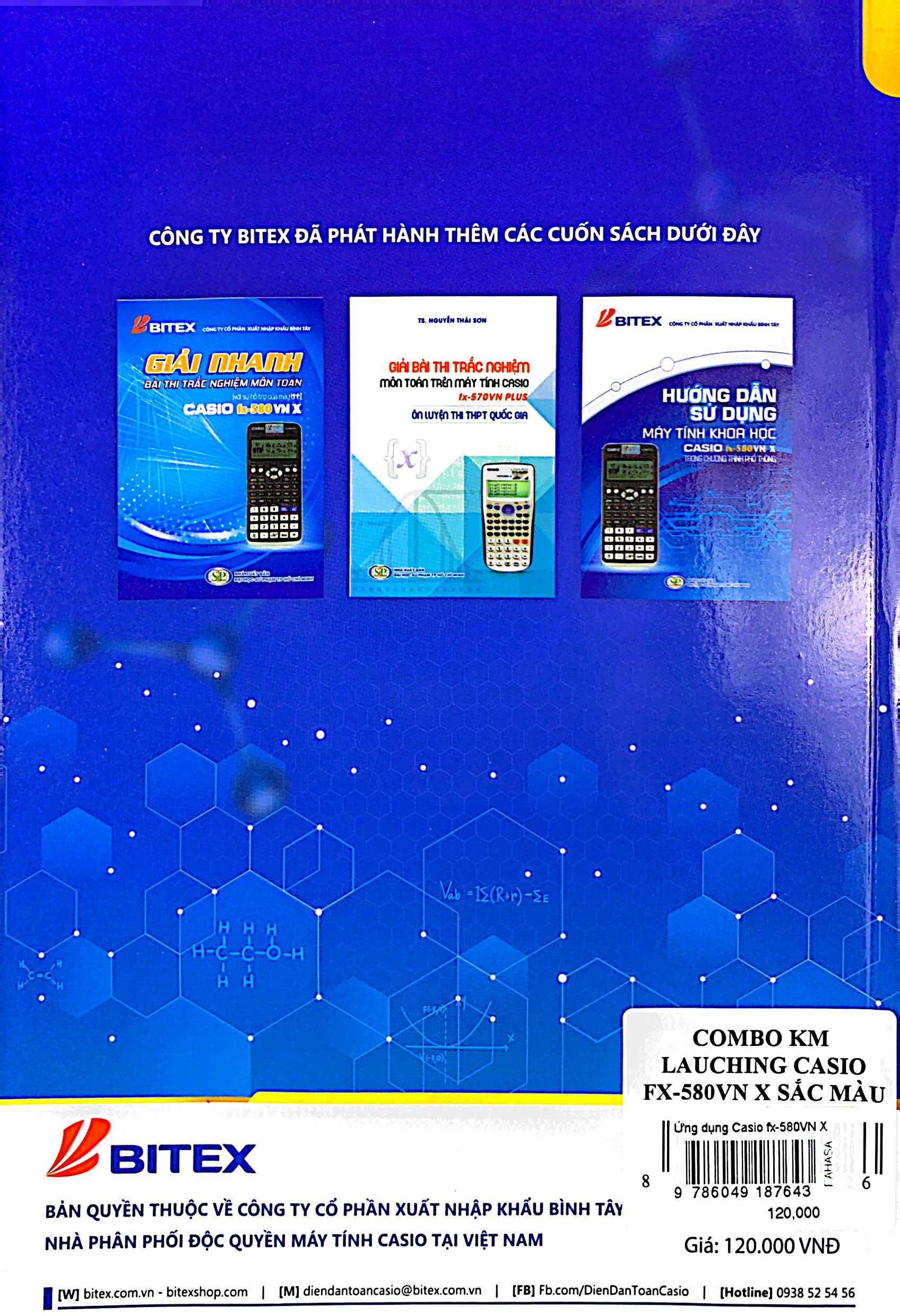 Ứng Dụng Casio Fx - 580Vn X Đối Với Các Môn THPT Lý - Hóa - Sinh PDF đọc ebook online, epub online, nghe sách nói audio miễn phí. Ứng Dụng Casio Fx - 580Vn X Đối Với Các Môn THPT Lý - Hóa - Sinh PDF đọc ebook online, epub online, nghe sách nói audio miễn phí.